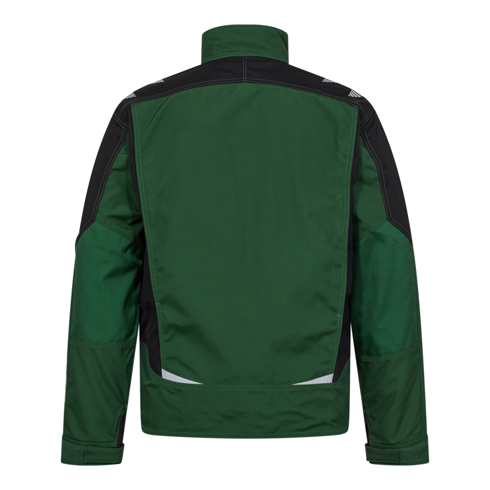 GALAXY Arbeitsjacke – Grün / Schwarz (Rücken)