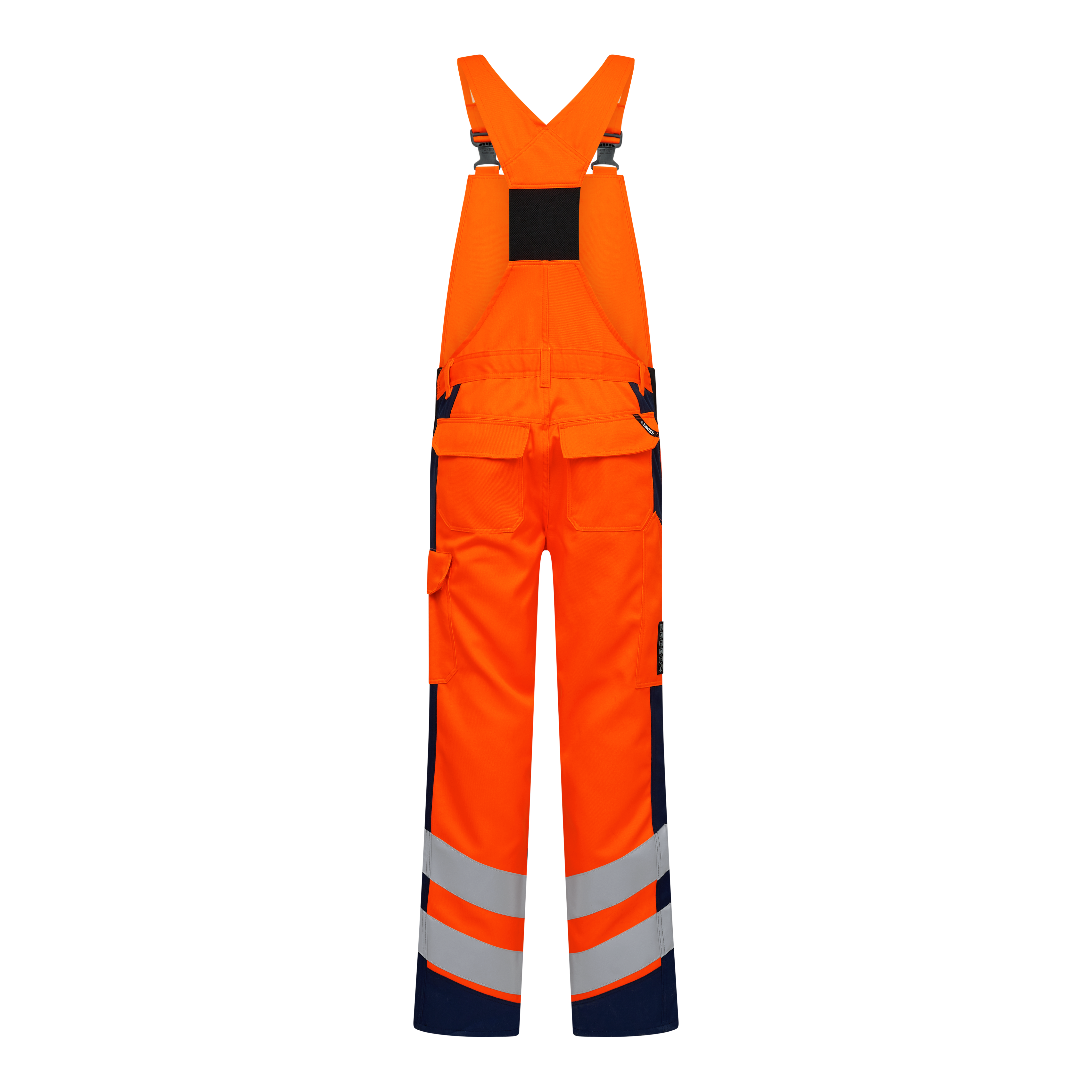 Engel Workwear Safety+ overalls - Orange/Blue ink [10165] / K80