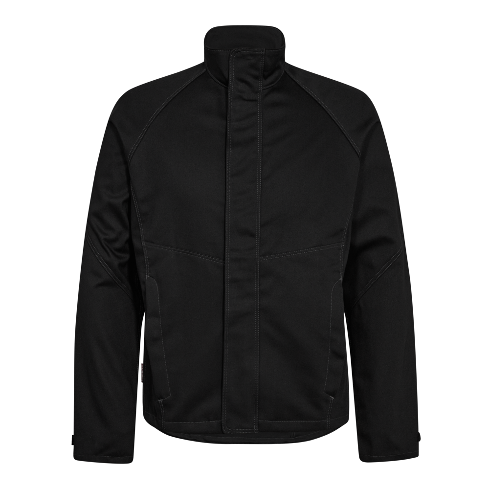 WELCOT Arbeitsjacke – Schwarz (Front)
