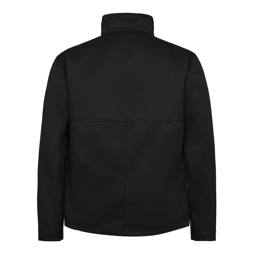 SAFETY+ Arbeitsjacke – Schwarz (Rücken)
