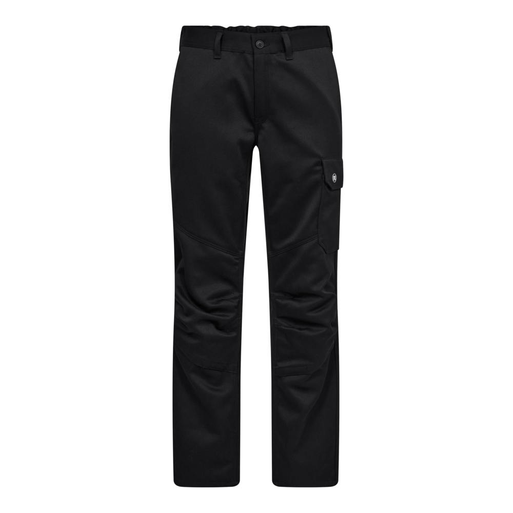 SAFETY+ Arbeitshose – Schwarz (Front)