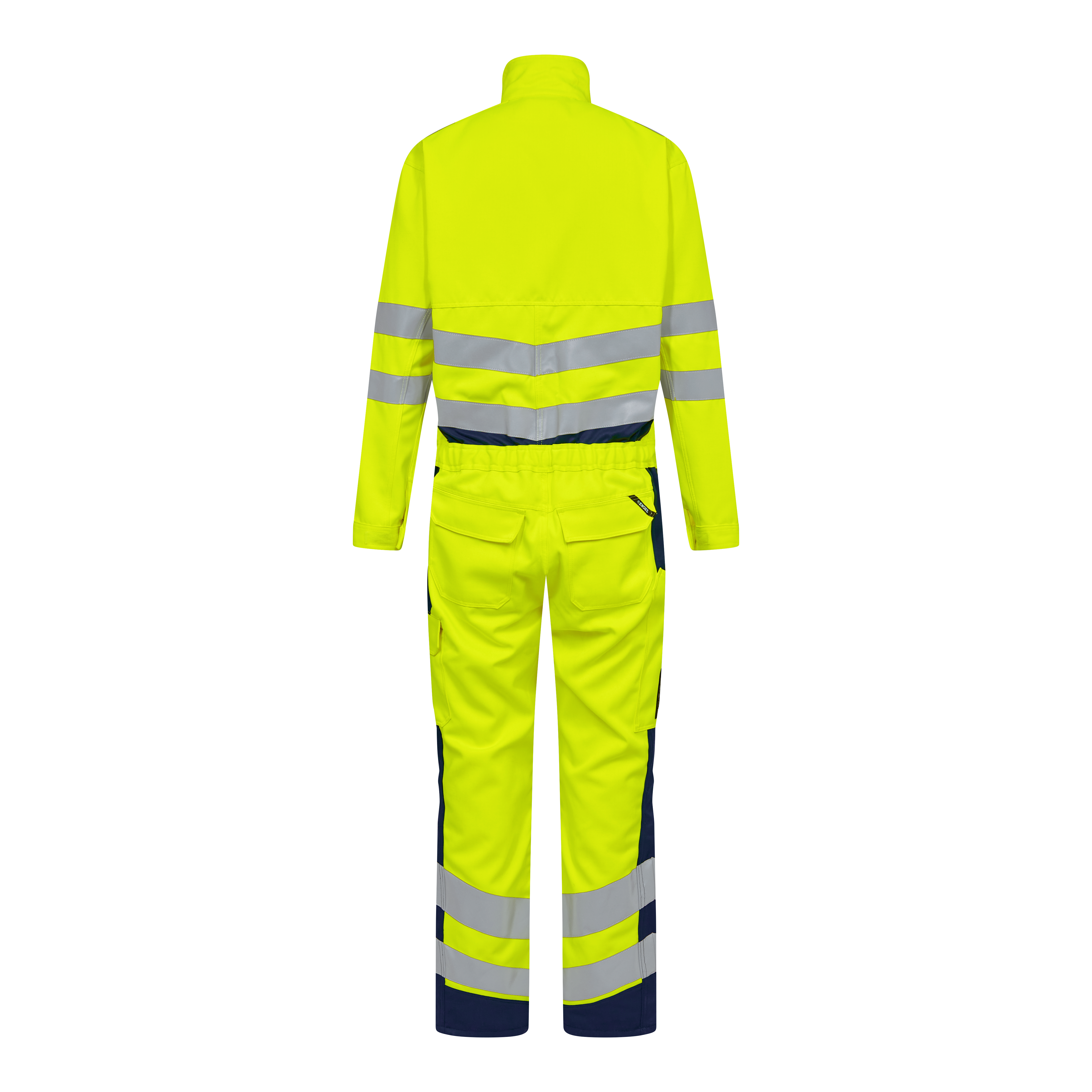 Engel Workwear Safety+ kedeldragt - Gul/Blue Ink [38165] / XS