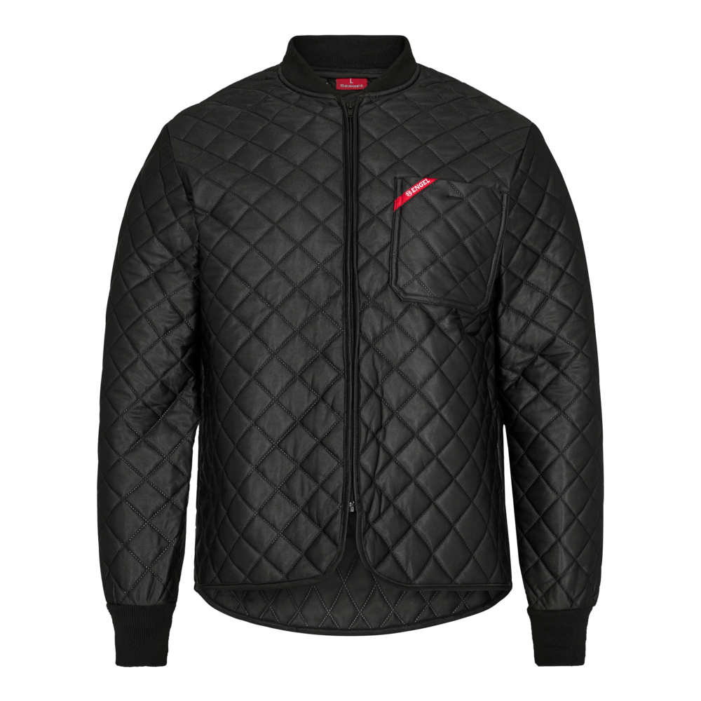 EXTEND Thermosteppjacke – Schwarz (Front)