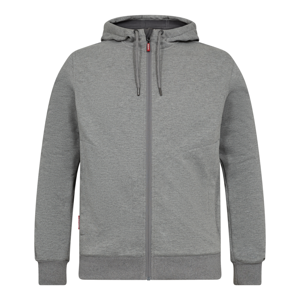 EXTEND Allwetter-Cardigan – Graumeliert (Front)