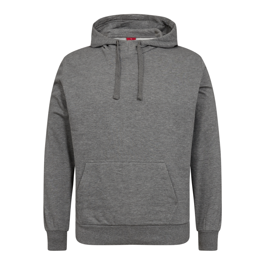 EXTEND Hoodie – Graumeliert (Front)