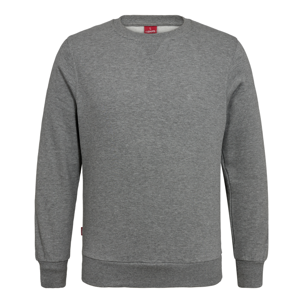 EXTEND Sweatshirt – Graumeliert (Front)