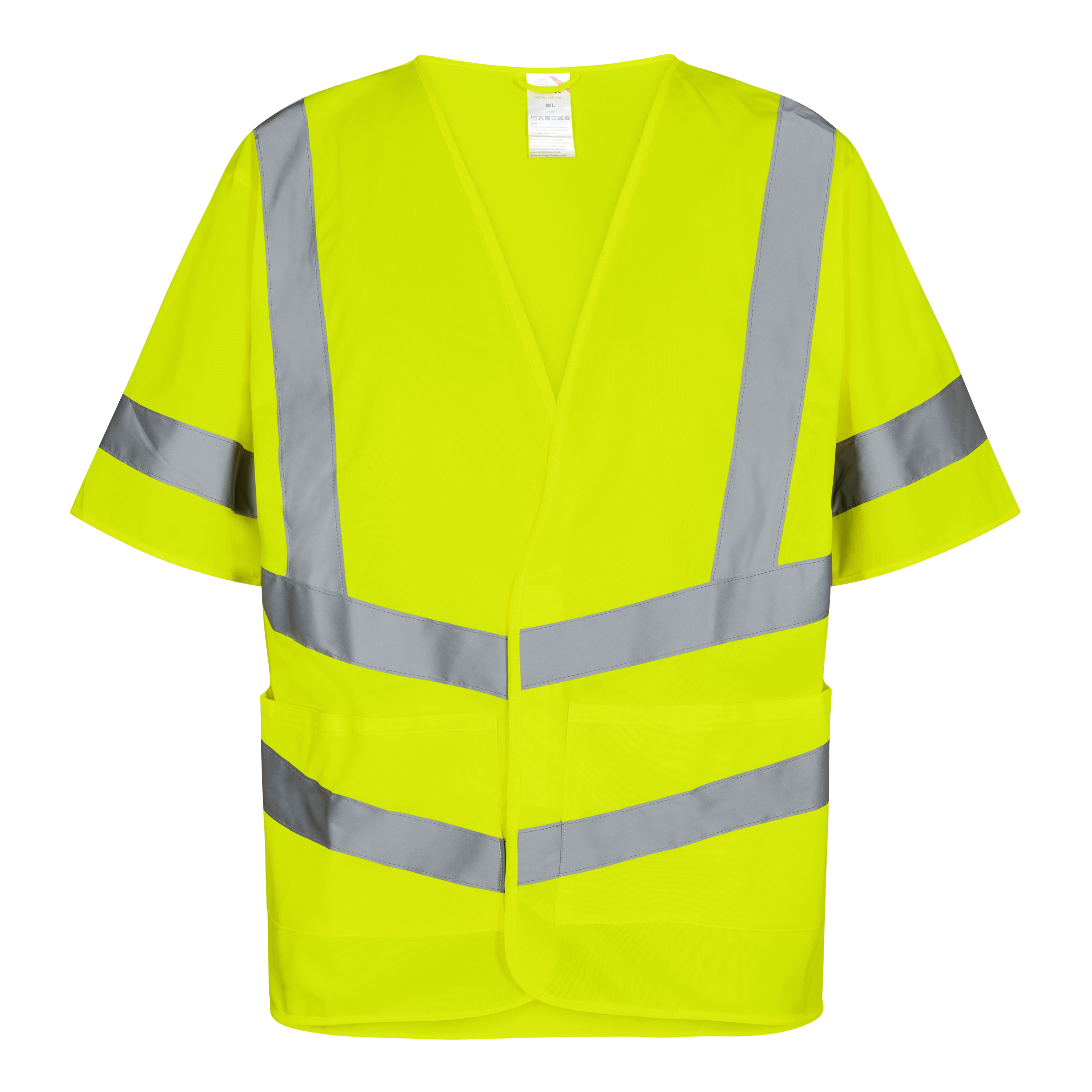 Engel Workwear Safety vejvest med ærmer - Gul [38] / 3XL/4XL