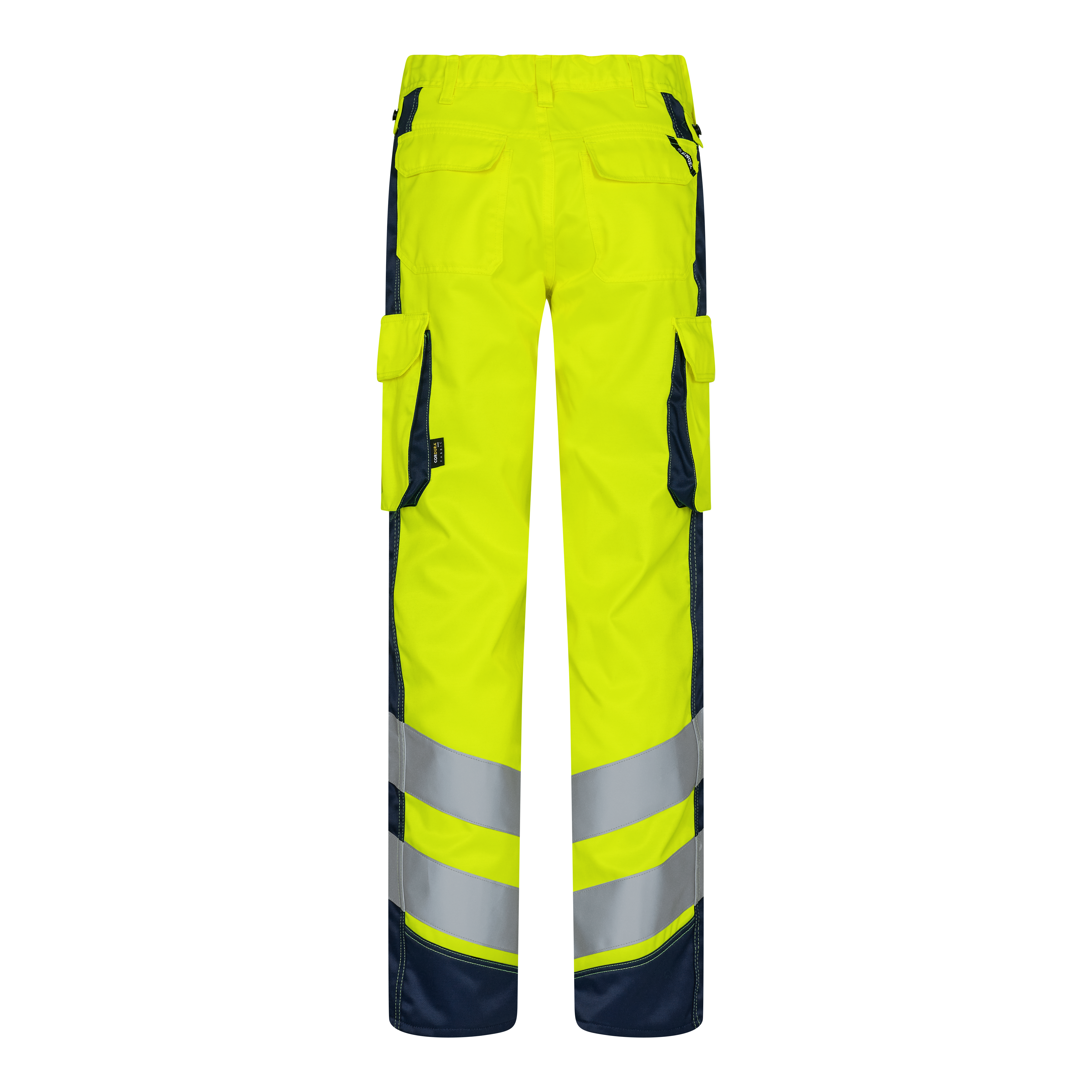 Engel Workwear Safety Light damebukser - Gul/Blue Ink [38165] / 34