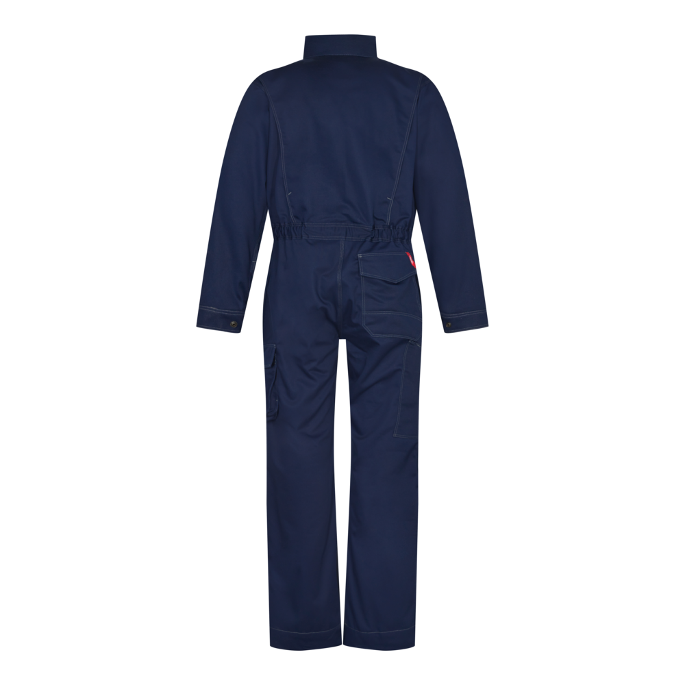 SAFETY+ Schweißer Overall – Marine (Rücken)
