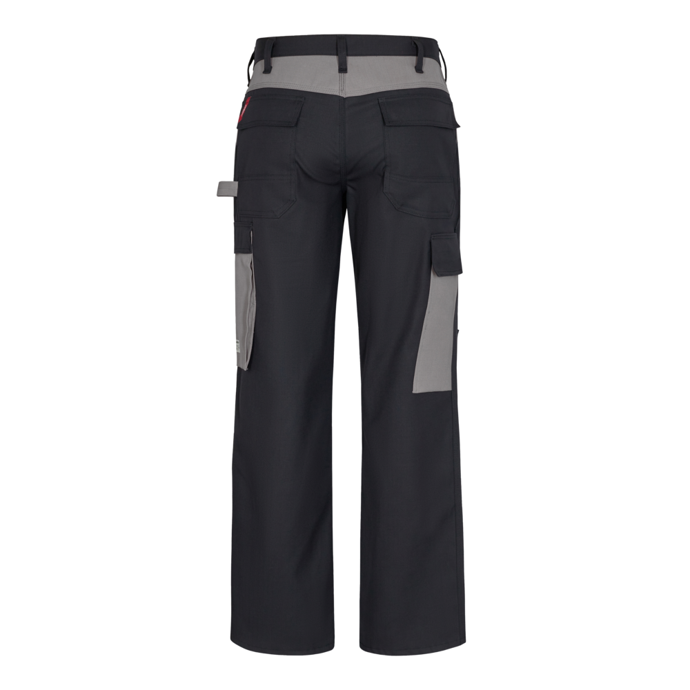 SAFETY+ Multinorm Hose – Schwarz / Grau (Rücken)