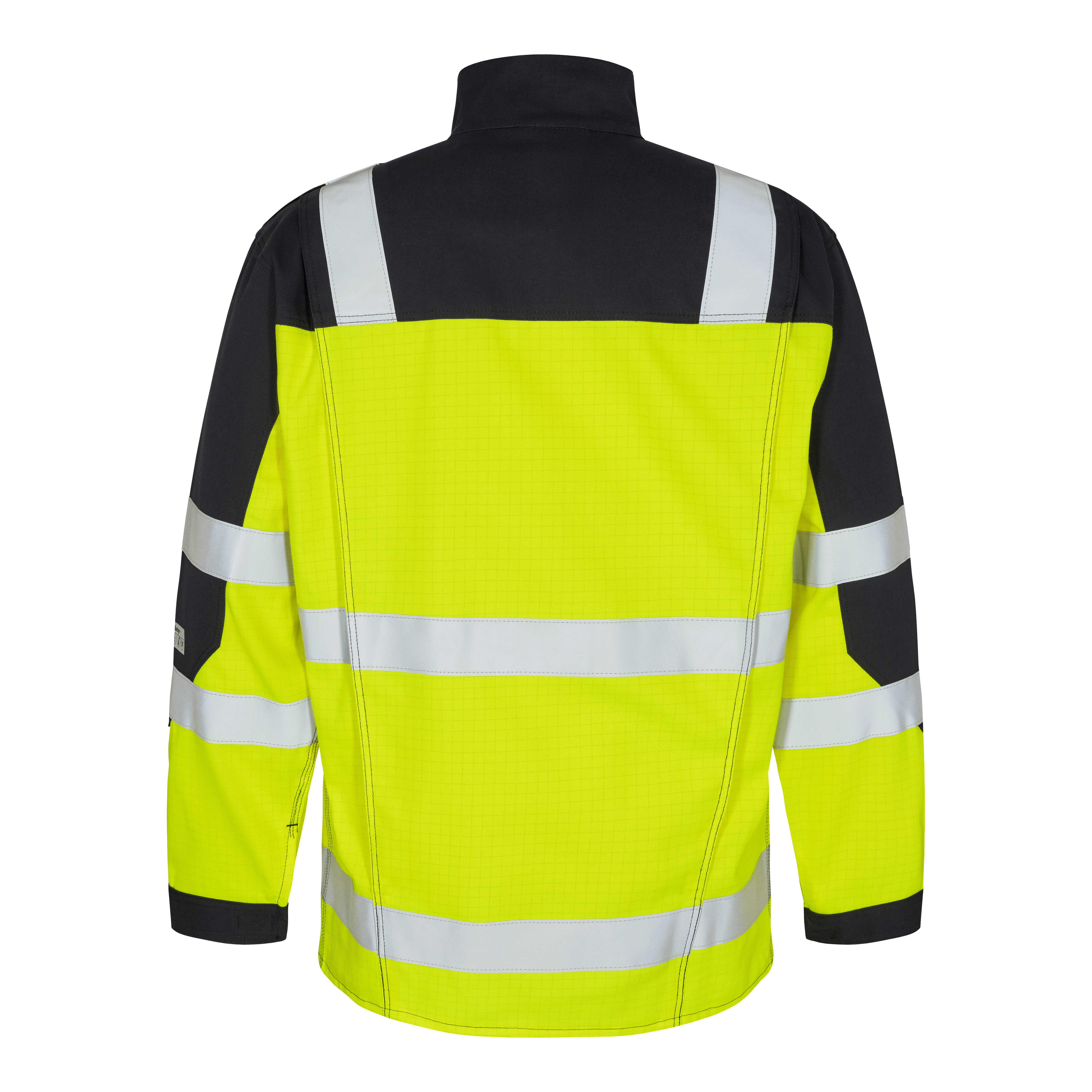 Engel Workwear Safety+ EN ISO 20471 Multinorm jakke - Gul/Sort [3820] / XS