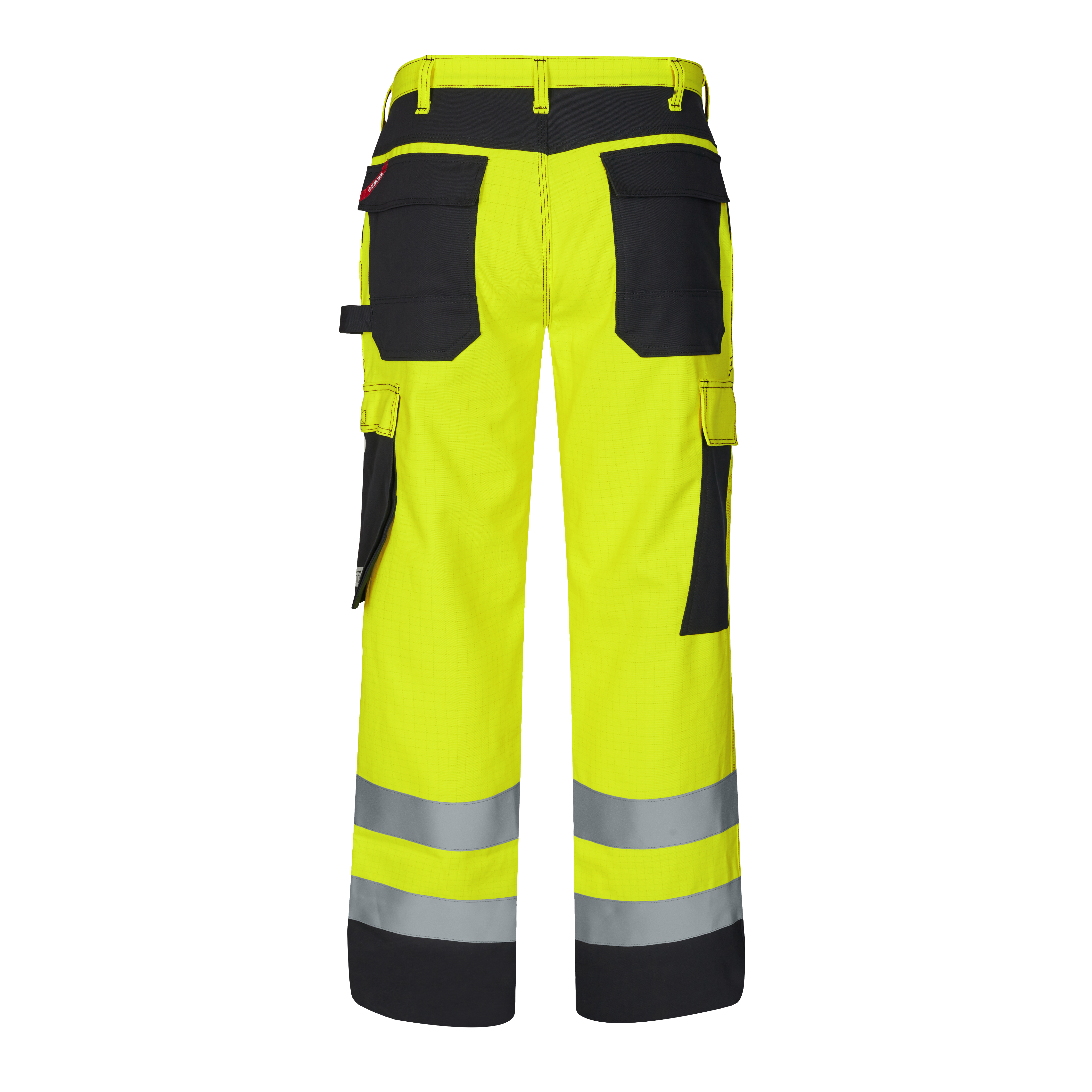 Engel Workwear Safety+ EN ISO 20471 Multinorm bukser - Gul/Sort [3820] / K84