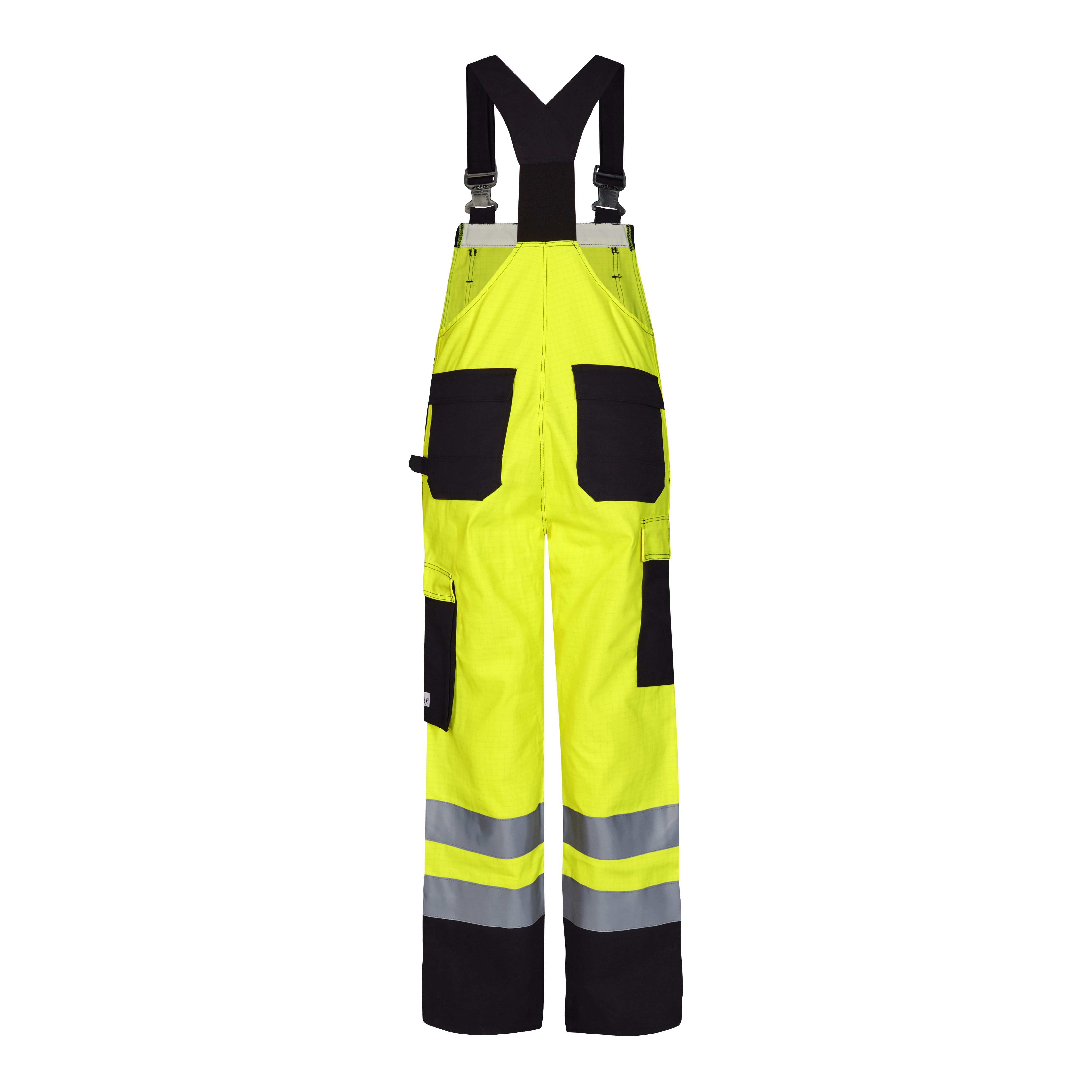 Engel Workwear Safety+ EN ISO 20471 Multinorm overall - Gul/Sort [3820] / K80