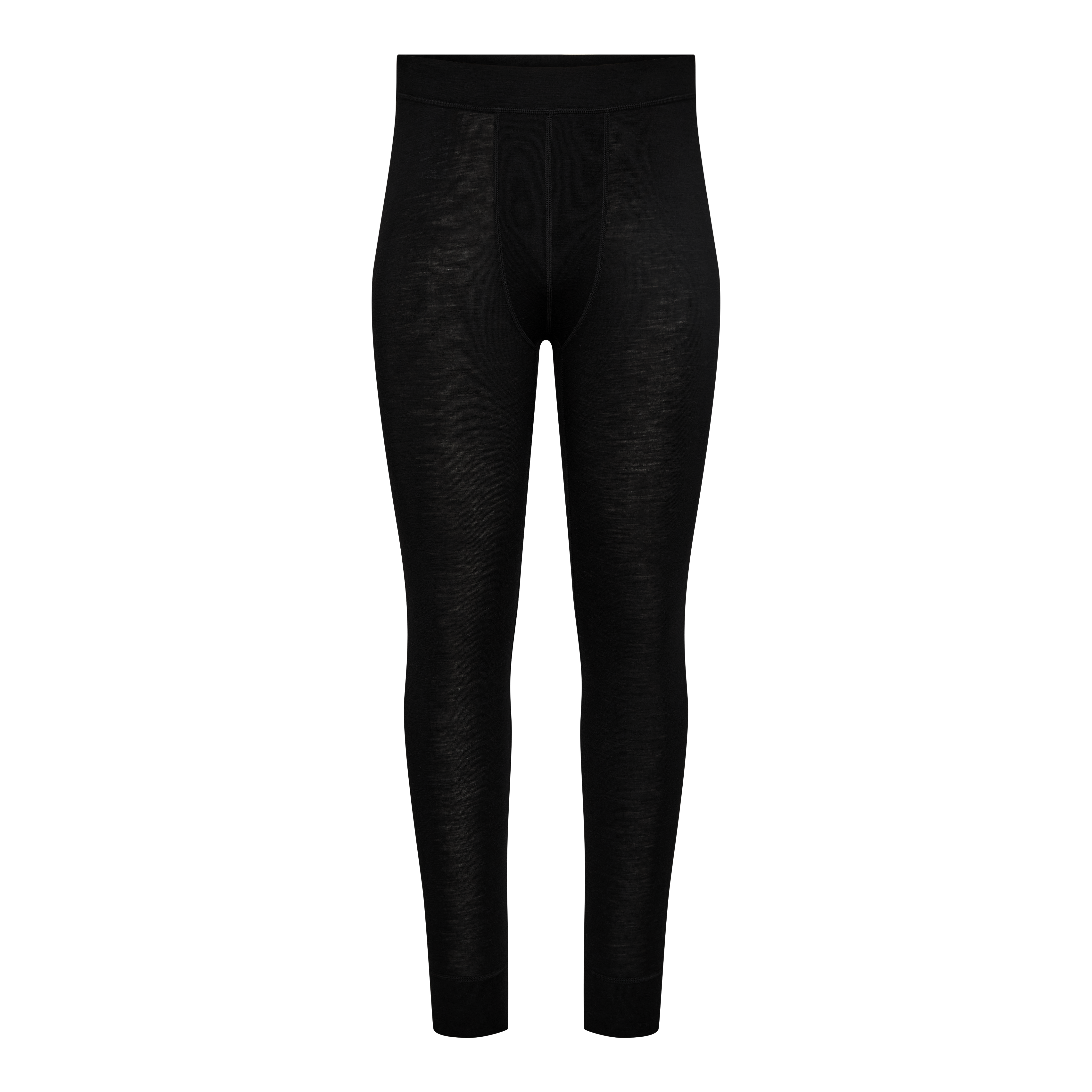 Engel Workwear Uldunderbukser - Sort [20] / XS