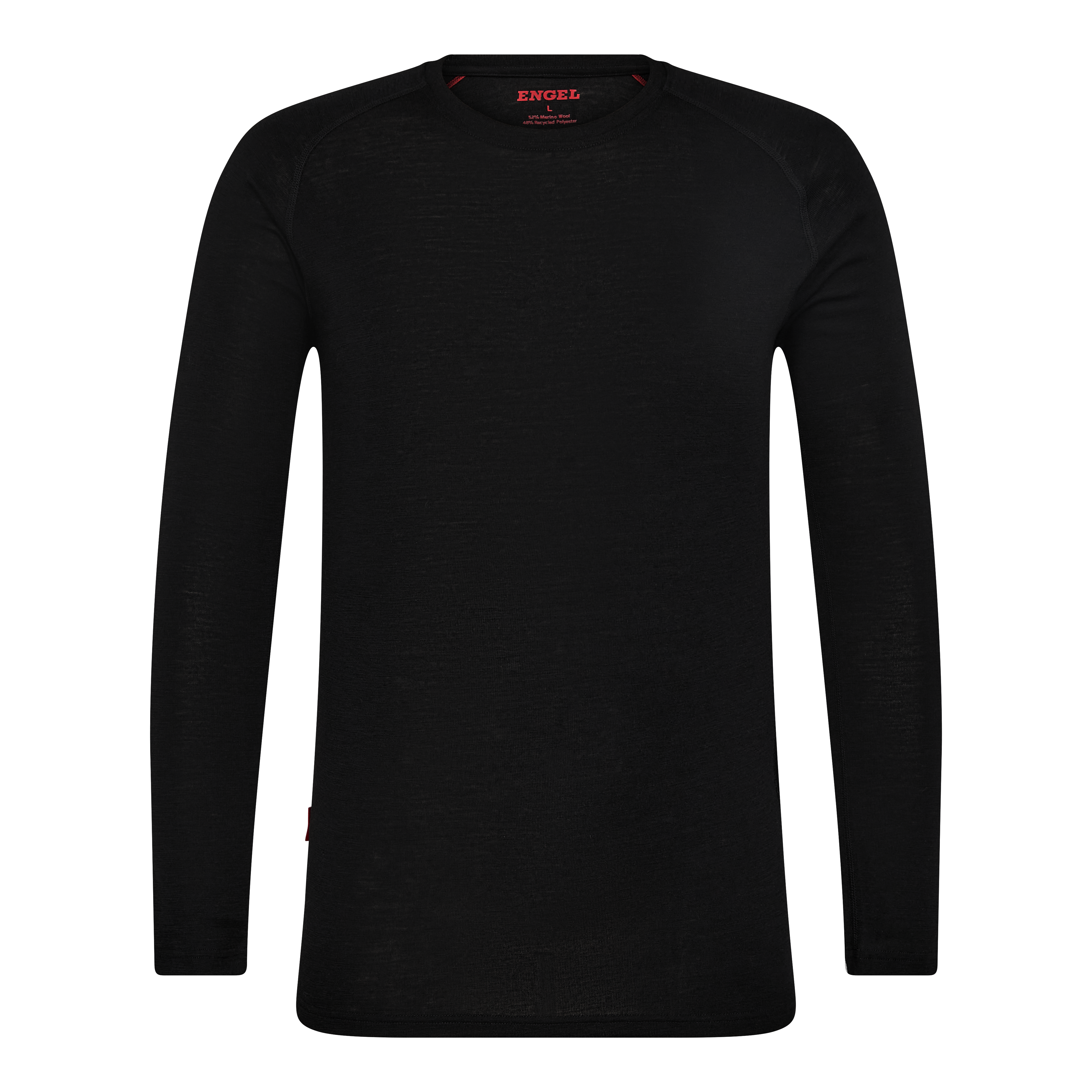 Engel Workwear Uldundertrøje - Sort [20] / XS