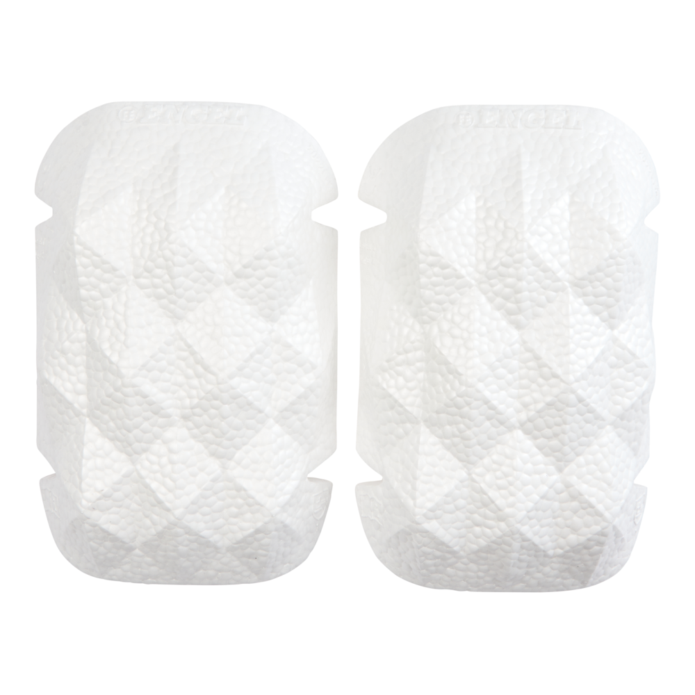 Shockproof Knieschutzkissen – Weiß (Front)
