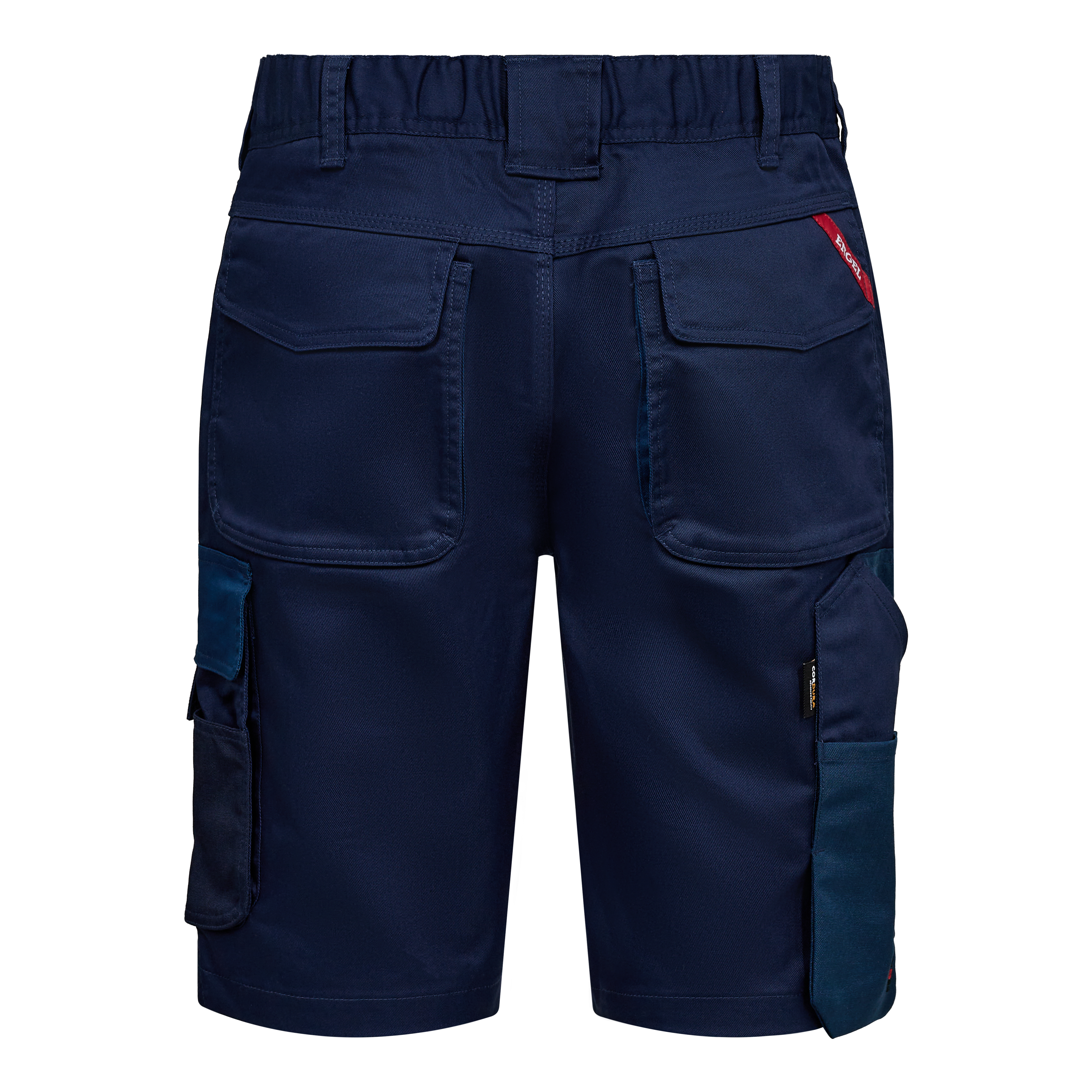 Engel Workwear Galaxy arbejdsshorts med 2-vejs stræk - Blue Ink/Dark Petrol [16577] / 72