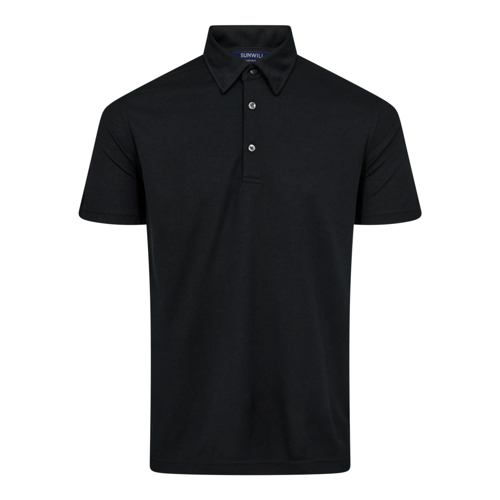 Herre Polo T-shirt med korte ærmer - Black