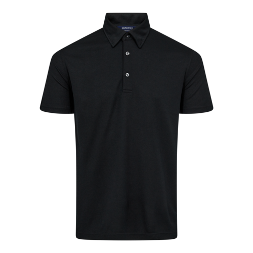 Men's Poloshirt S/S - Black 