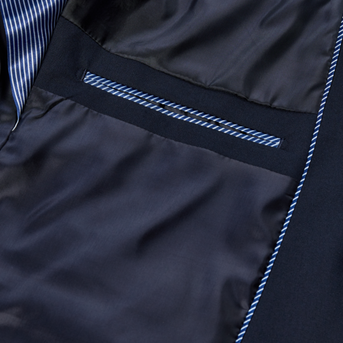 WILL Blazer i Modern Fit - Dark Blue