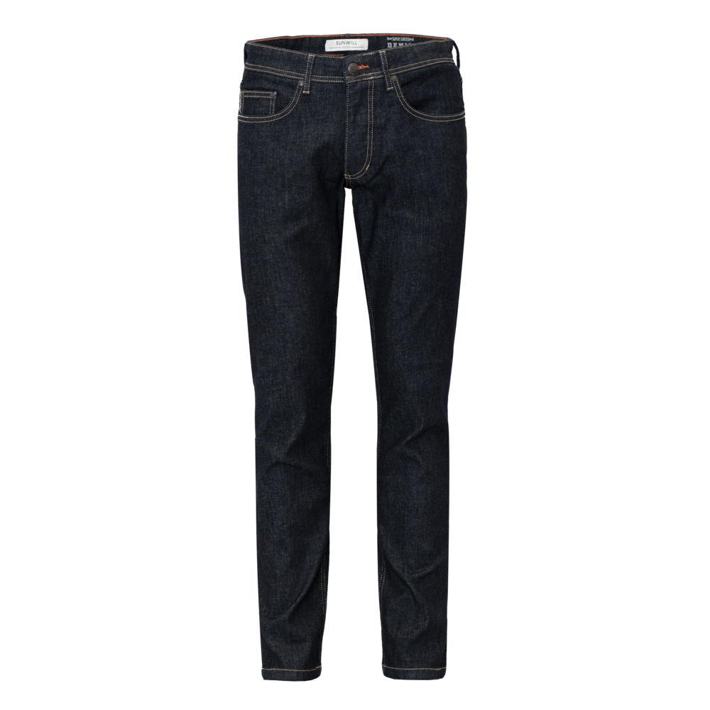 Billede af Super stretch jeans i Fitted fit - Navy