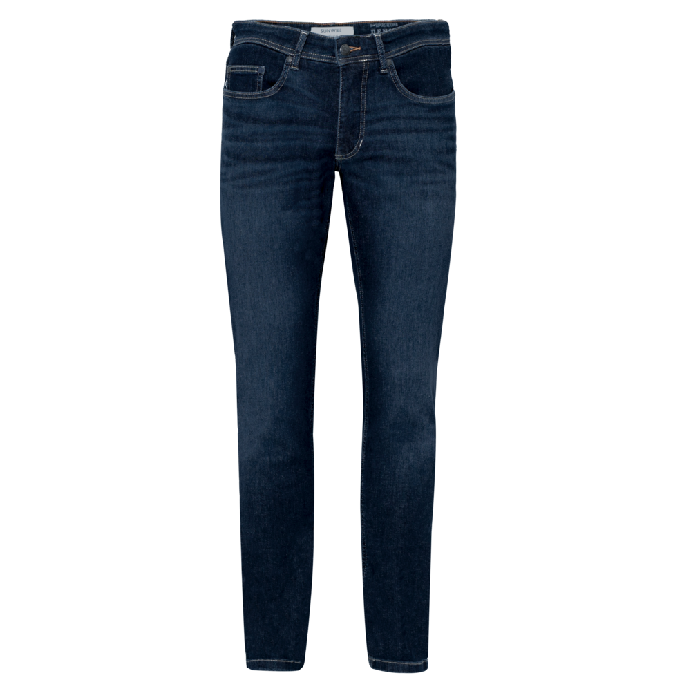 Billede af Super stretch jeans i Fitted fit - Dark blue