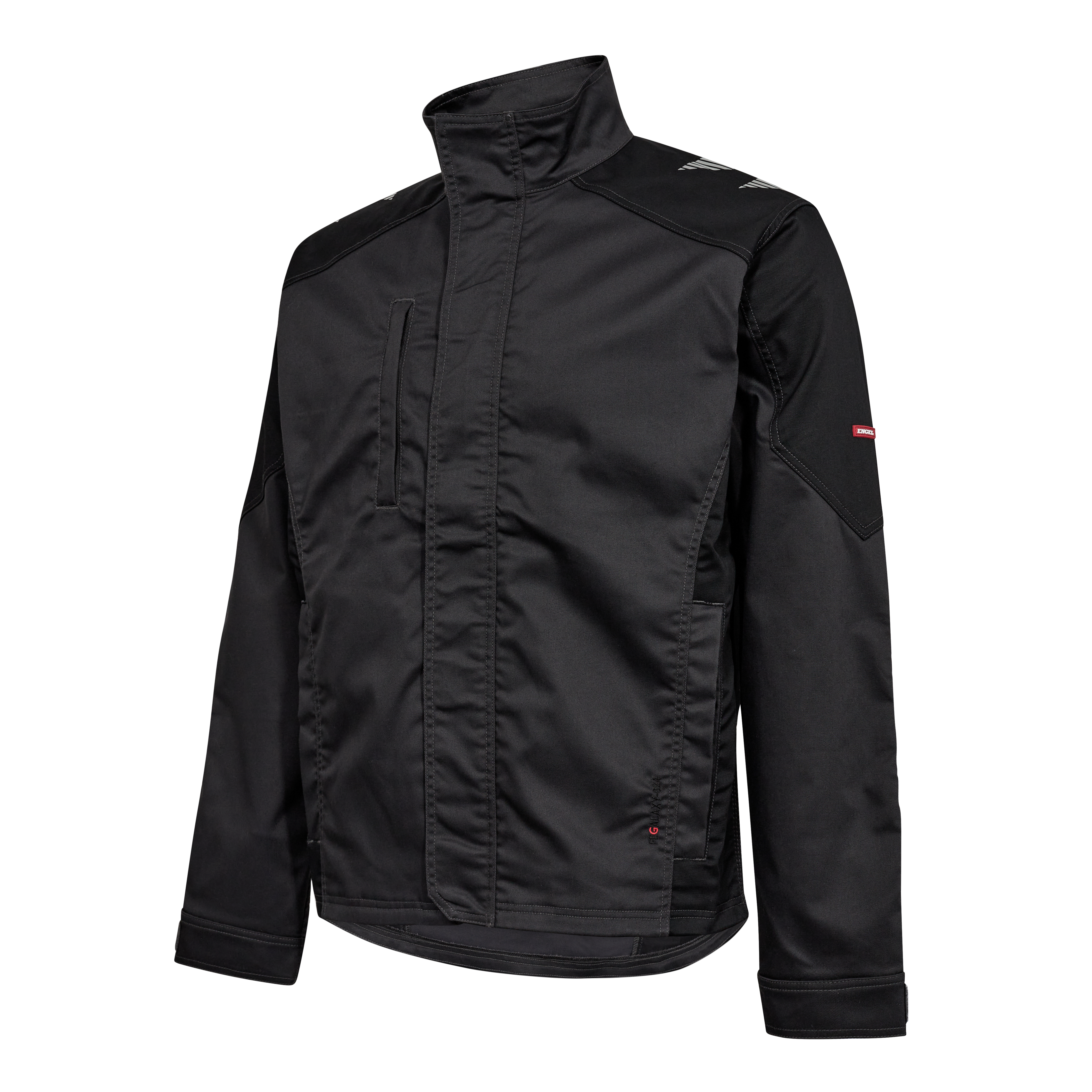 Engel Workwear Galaxy arbejdsjakke med 2-vejs stræk - Antrazitgrå/Sort [7920] / XS