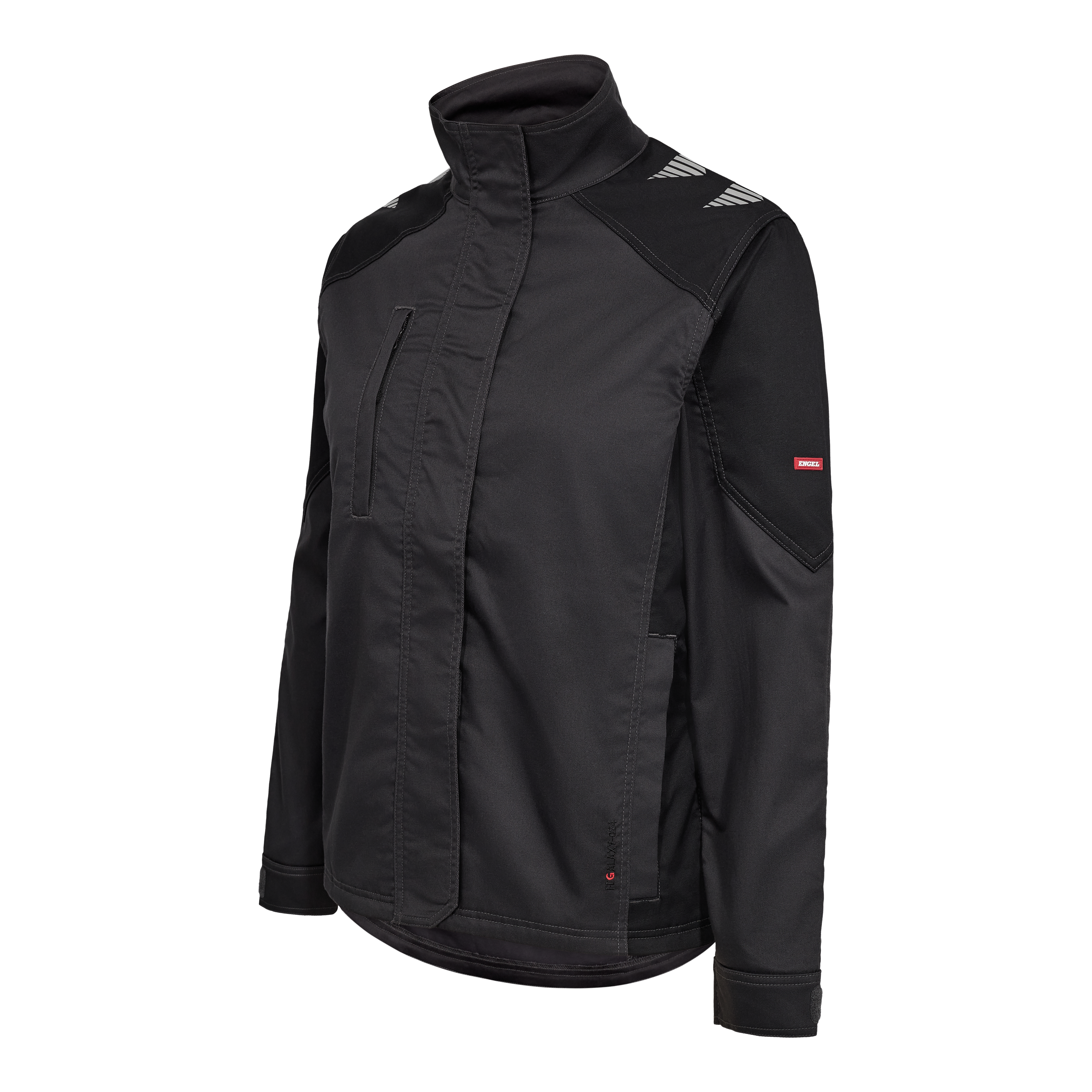 Engel Workwear Galaxy dame arbejdsjakke med 2-vejs stræk - Antrazitgrå/Sort [7920] / XS