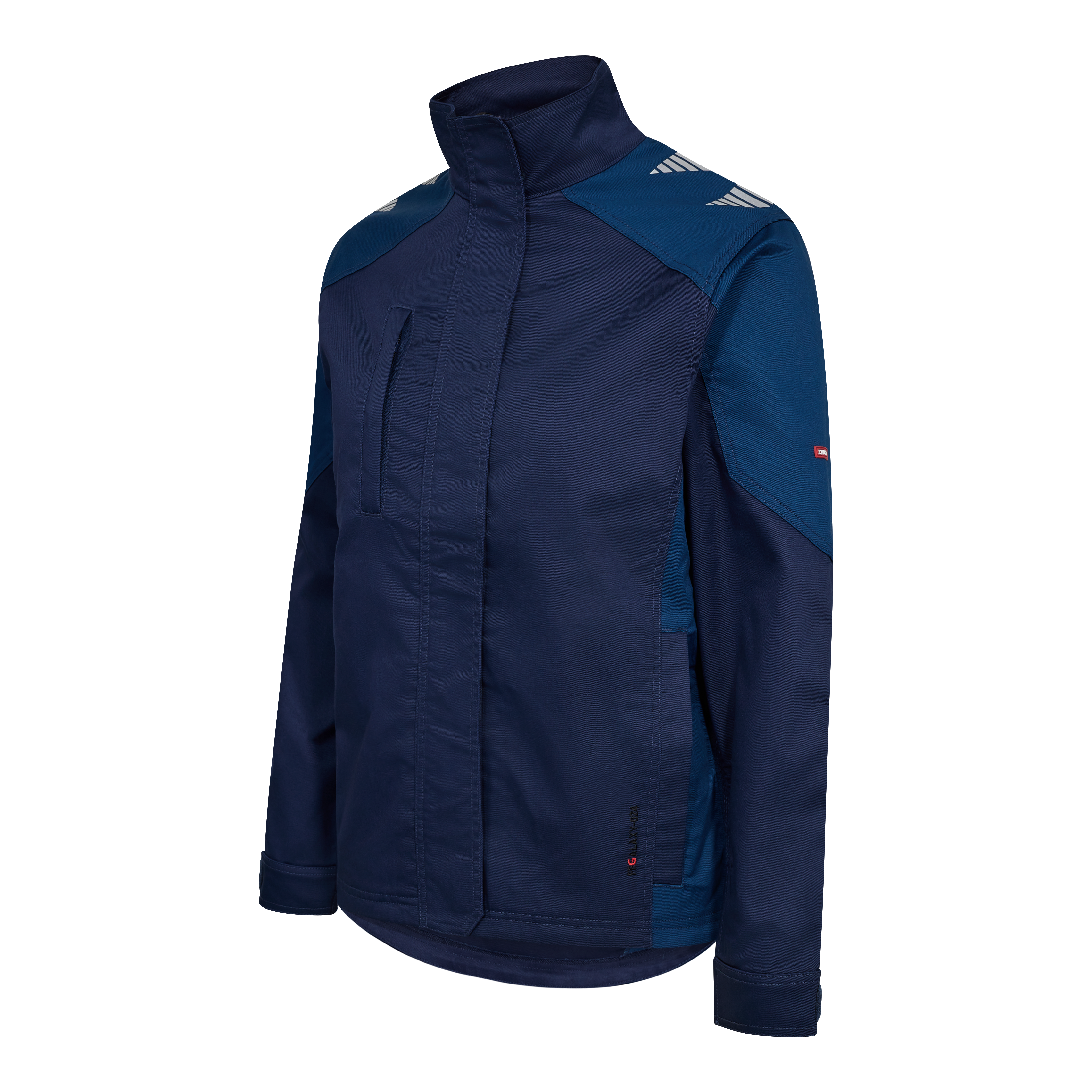 Engel Workwear Galaxy dame arbejdsjakke med 2-vejs stræk - Blue Ink/Dark Petrol [16577] / XS