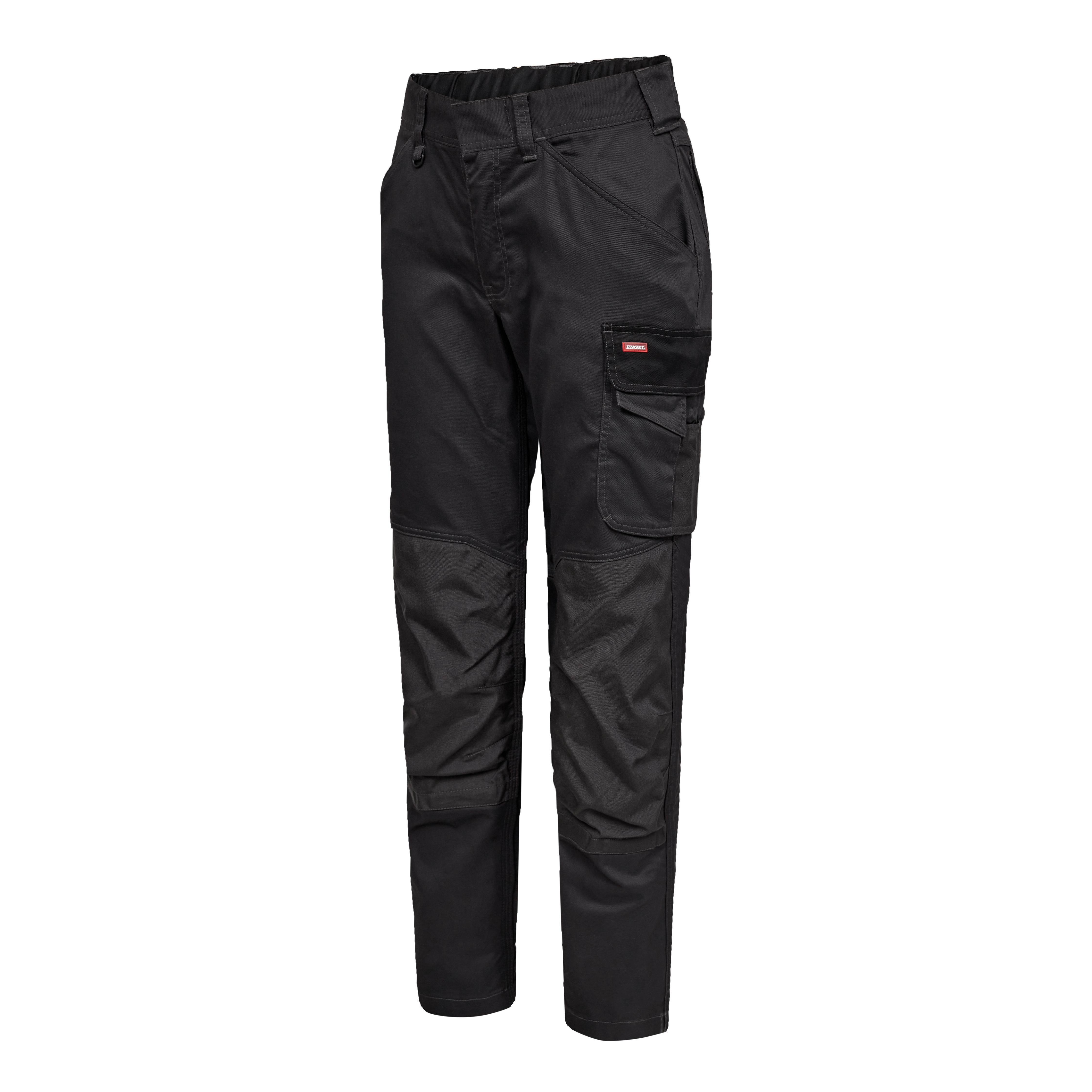 Engel Workwear Galaxy dame arbejdsbukser med 2-vejs stræk - Antrazitgrå/Sort [7920] / 34