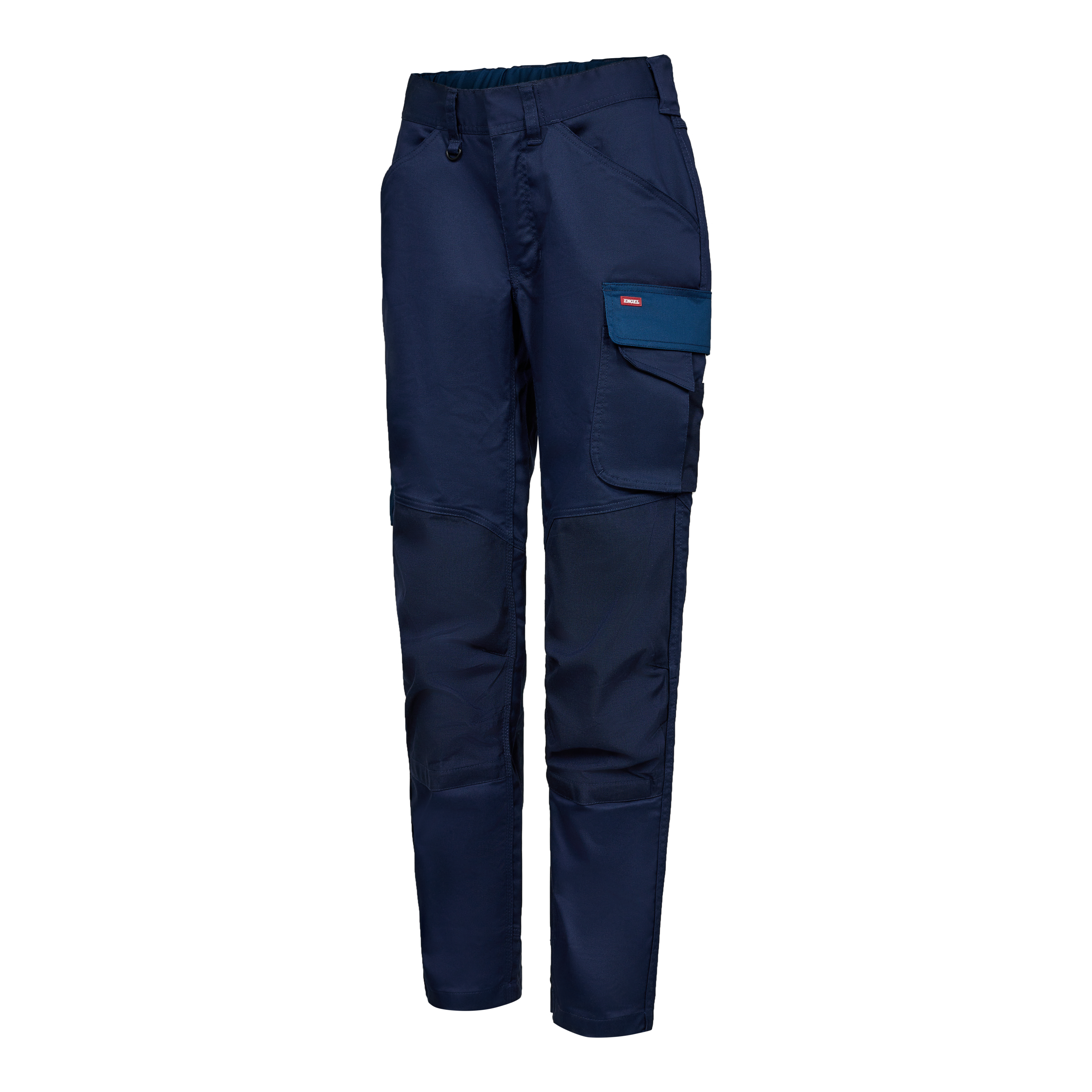 Engel Workwear Galaxy dame arbejdsbukser med 2-vejs stræk - Blue Ink/Dark Petrol [16577] / 34