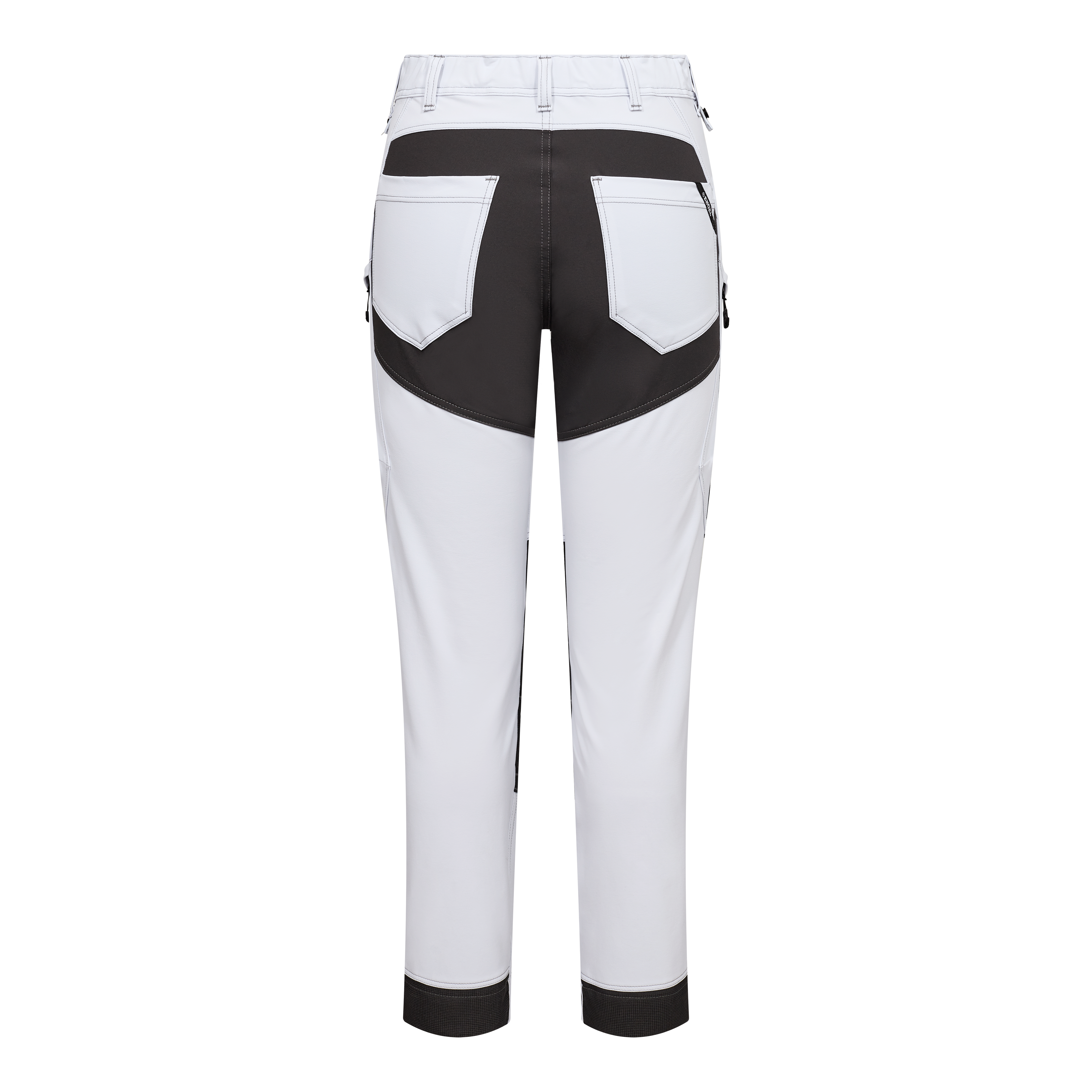 Engel Workwear X-treme dame arbejdsbukser med 4-vejs stræk - Hvid [3] / 34