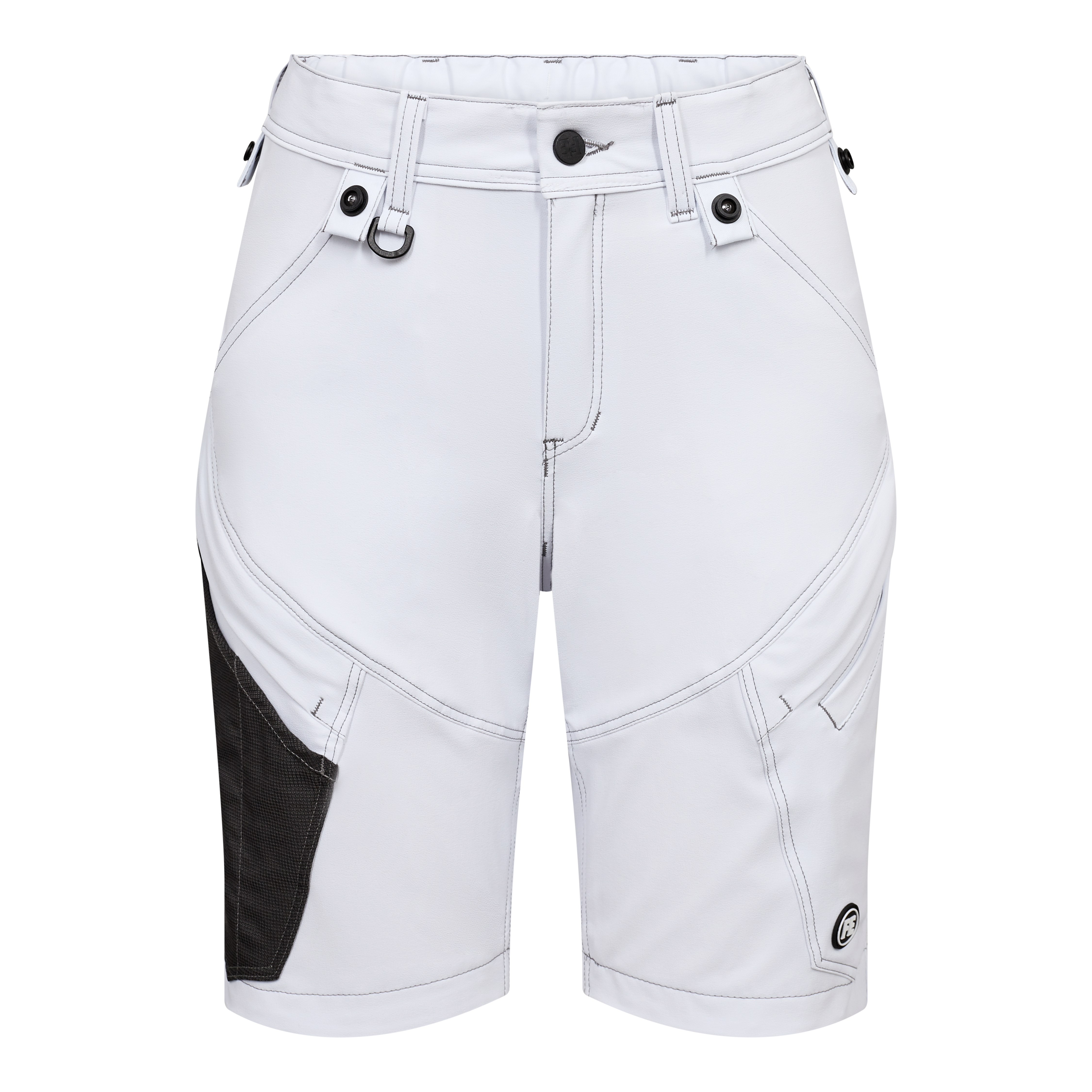 Engel Workwear X-treme dame arbejdsshorts med 4-vejs stræk - Hvid [3] / 34