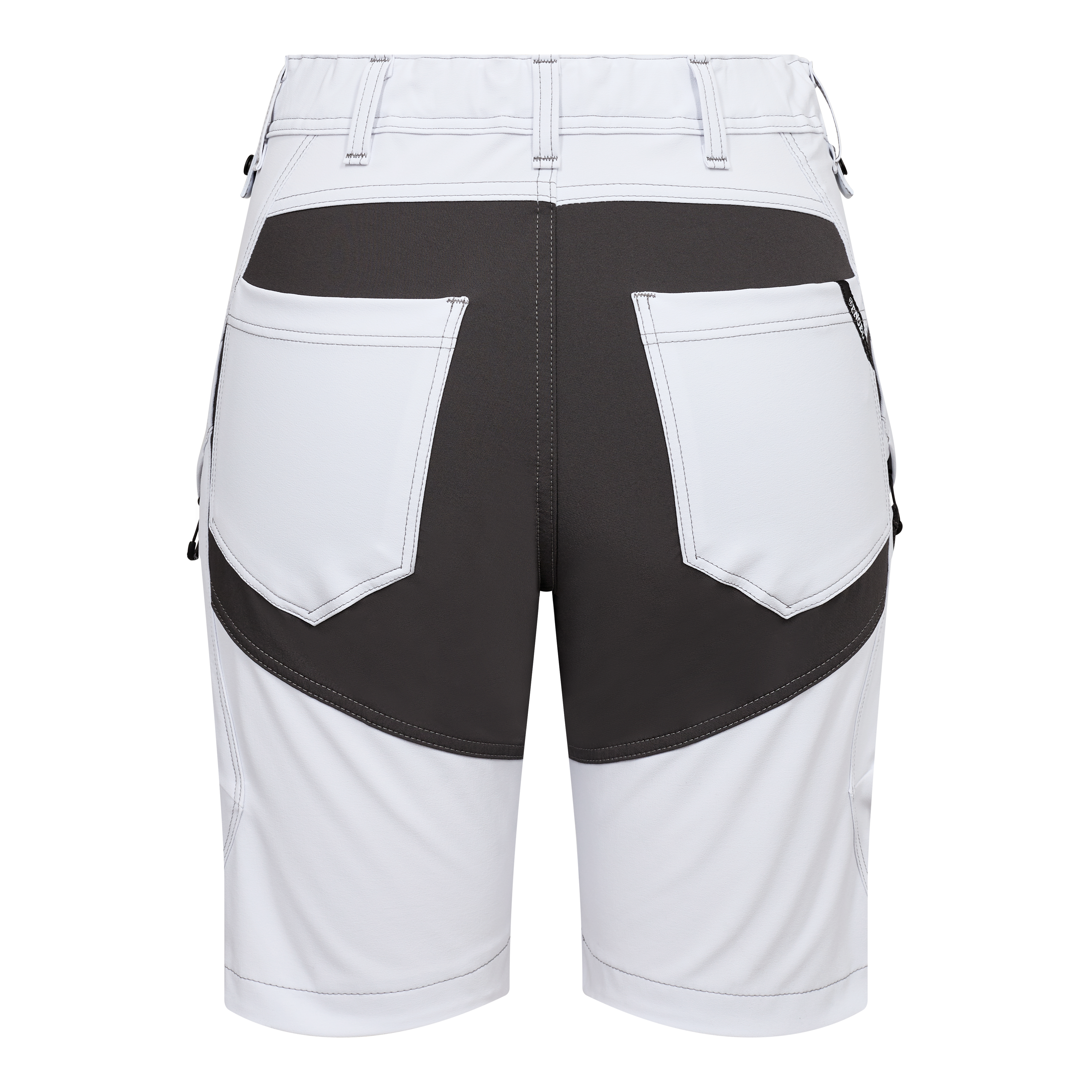 Engel Workwear X-treme dame arbejdsshorts med 4-vejs stræk - Hvid [3] / 34