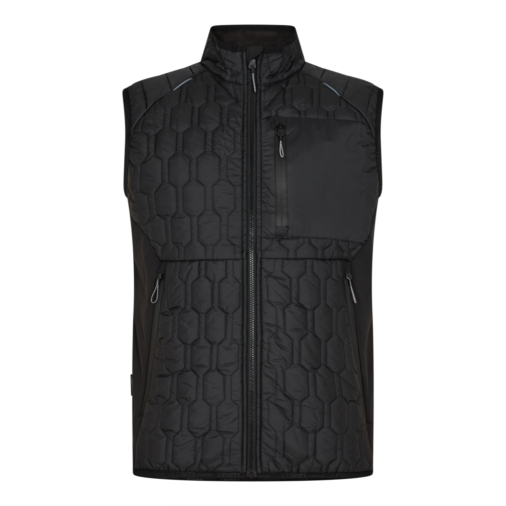 X-TREME Steppweste – Schwarz (Front)