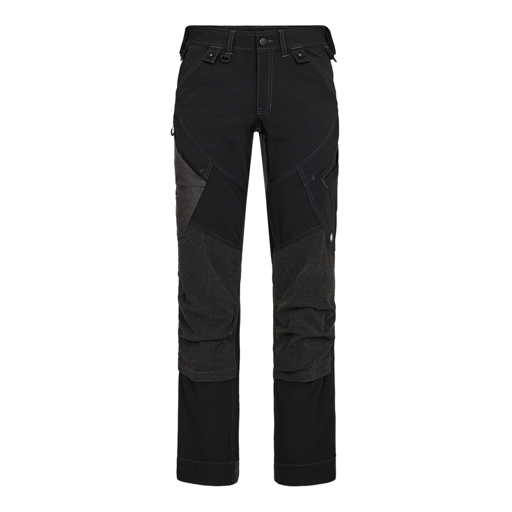 X-TREME Arbeitshose mit 4-Wege-Stretch – Schwarz (Front)