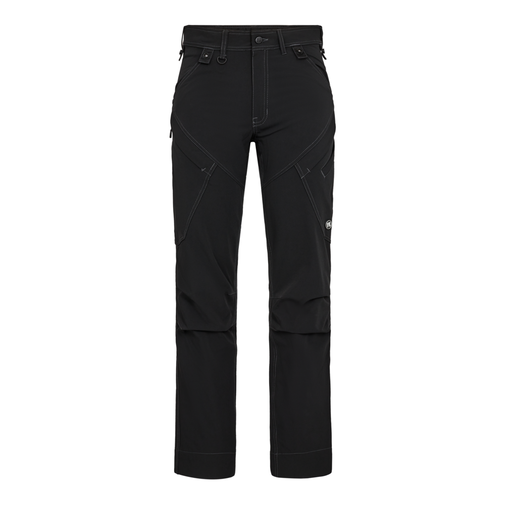 X-TREME Servicehose mit 4-Wege-Stretch – Schwarz (Front)