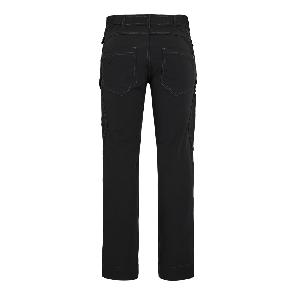 X-TREME Servicehose mit 4-Wege-Stretch – Schwarz (Rücken)