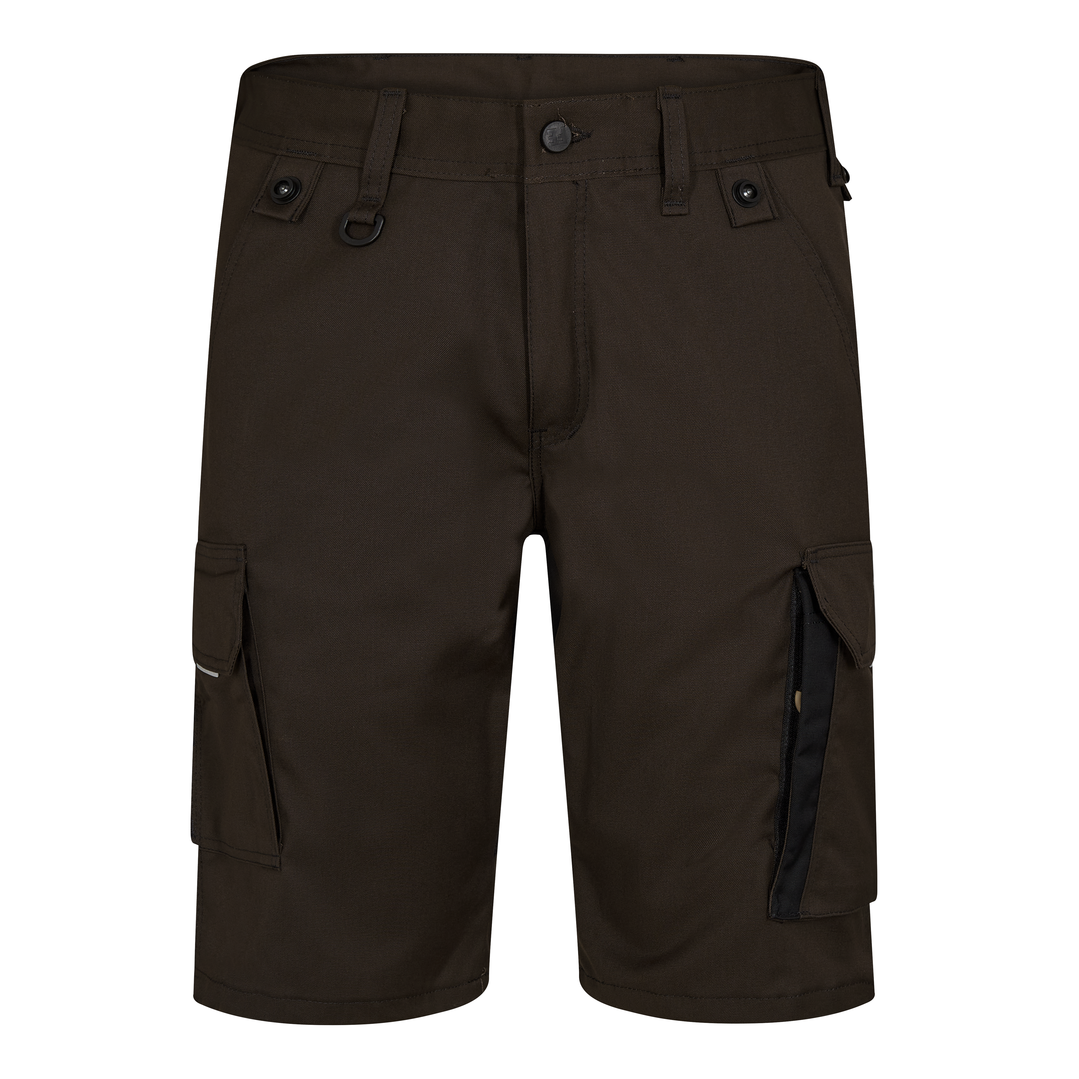 Engel Workwear X-treme arbejdsshorts med stræk - Mokkabrun/Sort [16720] / 72
