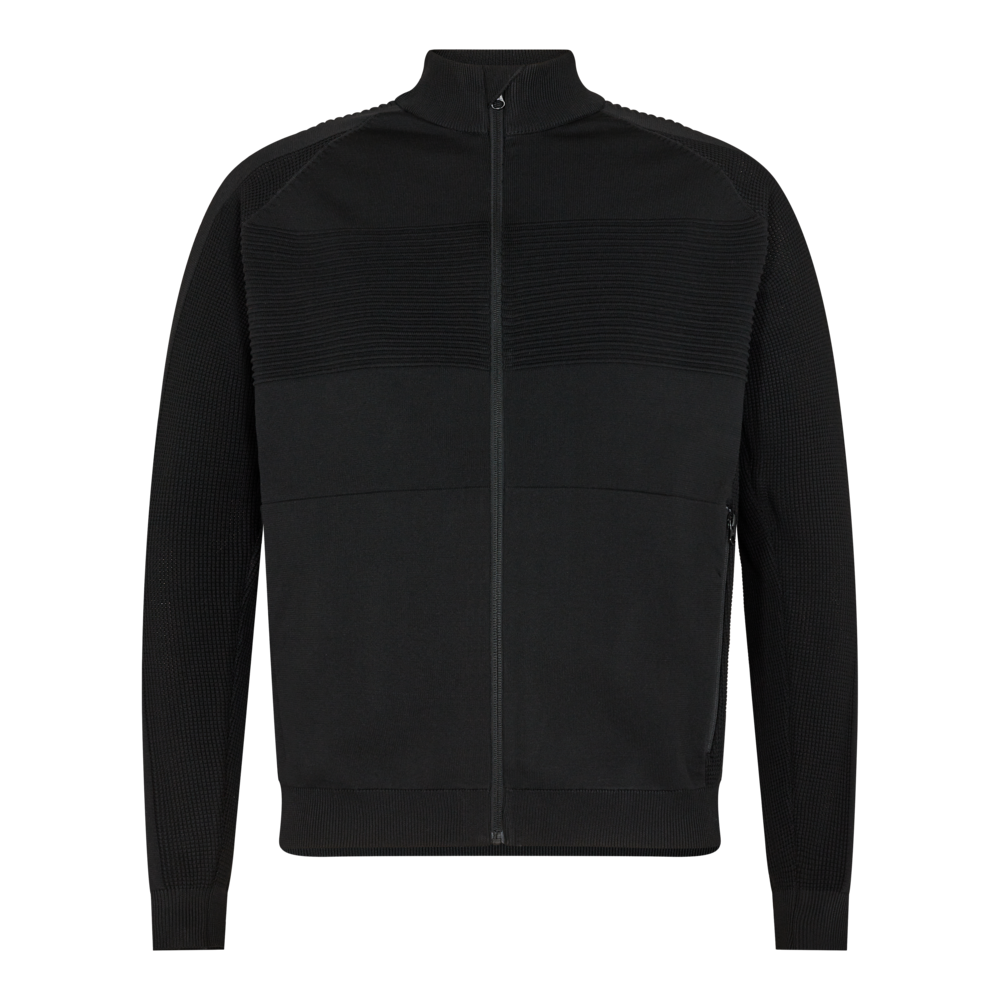 X-TREME Strickjacke – Schwarz (Front)