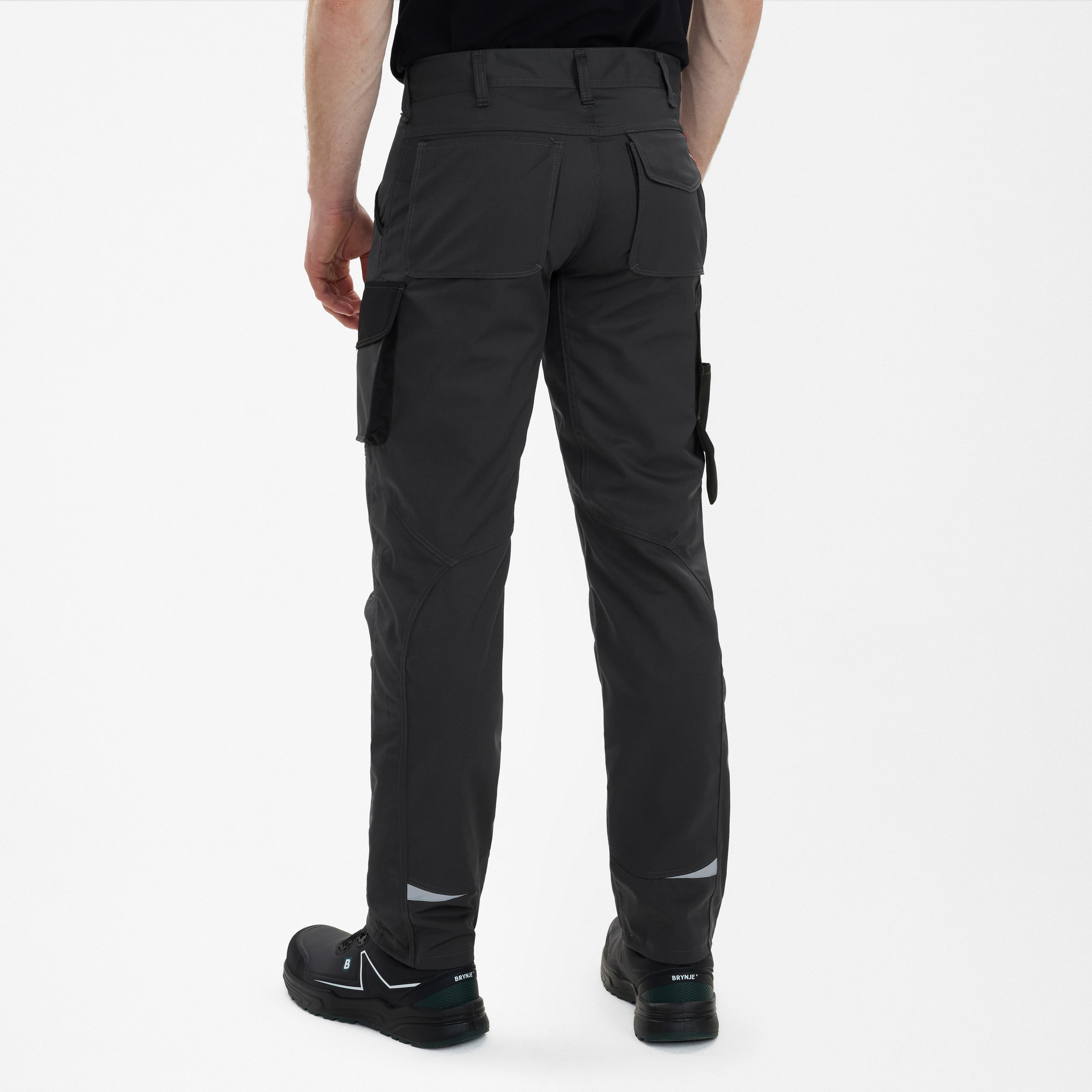 Engel Workwear Galaxy Light arbejdsbukser - Antrazitgrå/Sort [7920] / K80