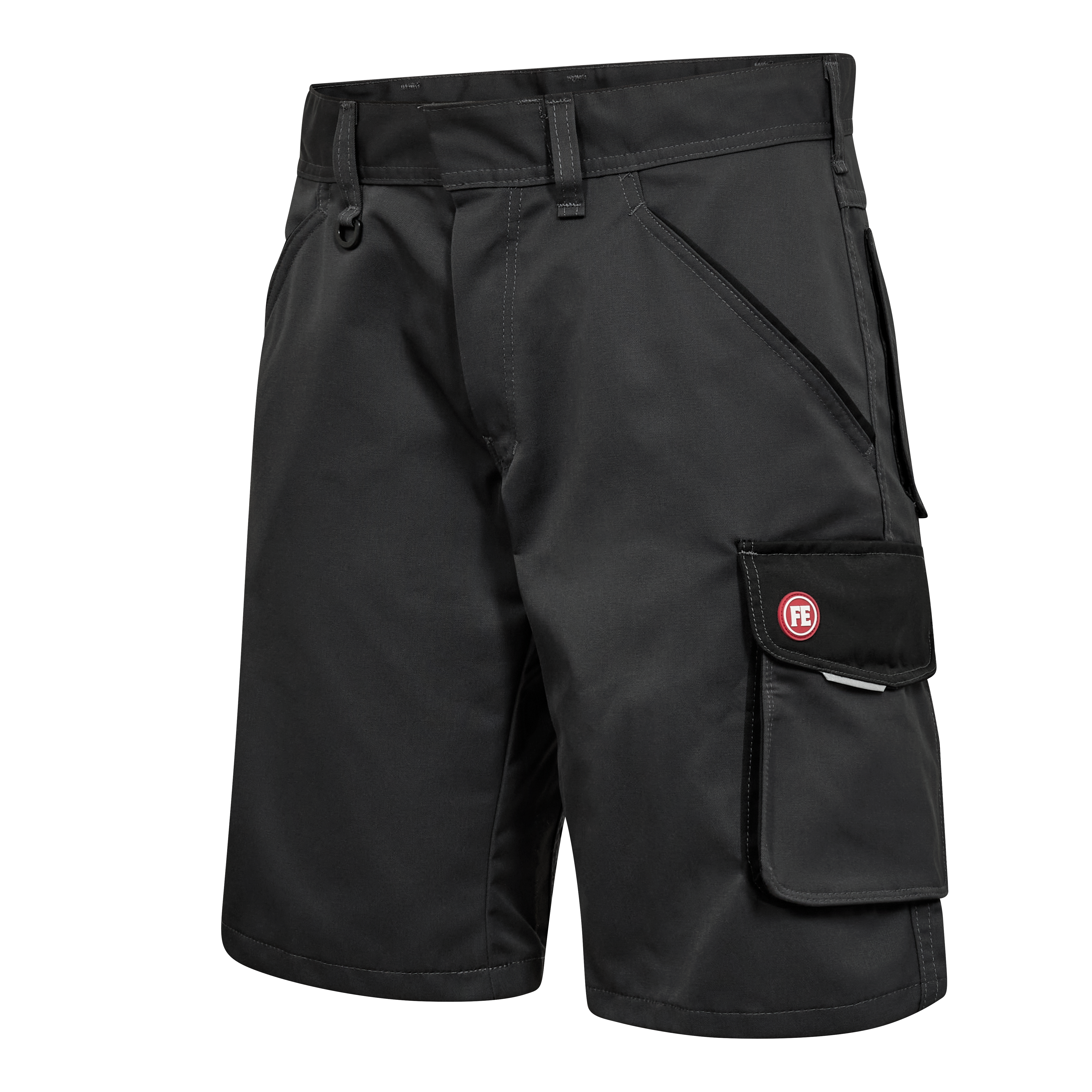 Engel Workwear Galaxy Light arbejdsshorts - Antrazitgrå/Sort [7920] / 72