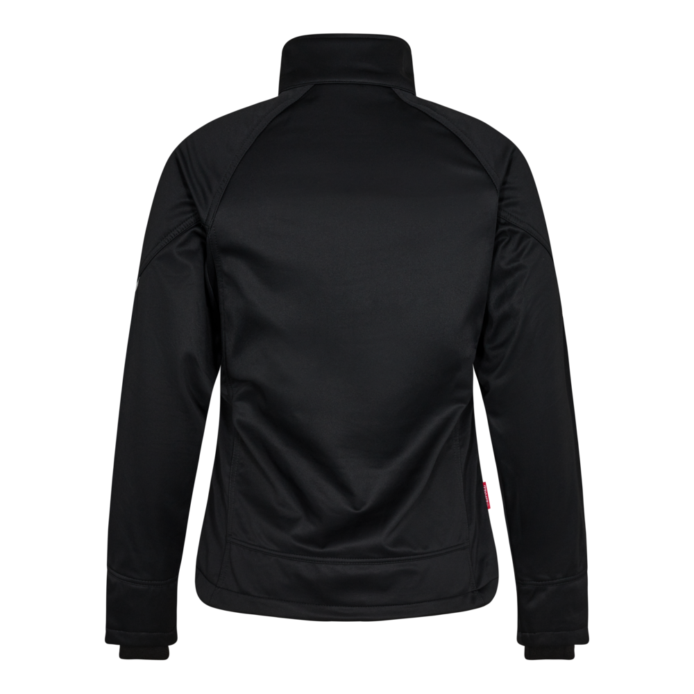 EXTEND Damen Softshelljacke – Schwarz (Rücken)