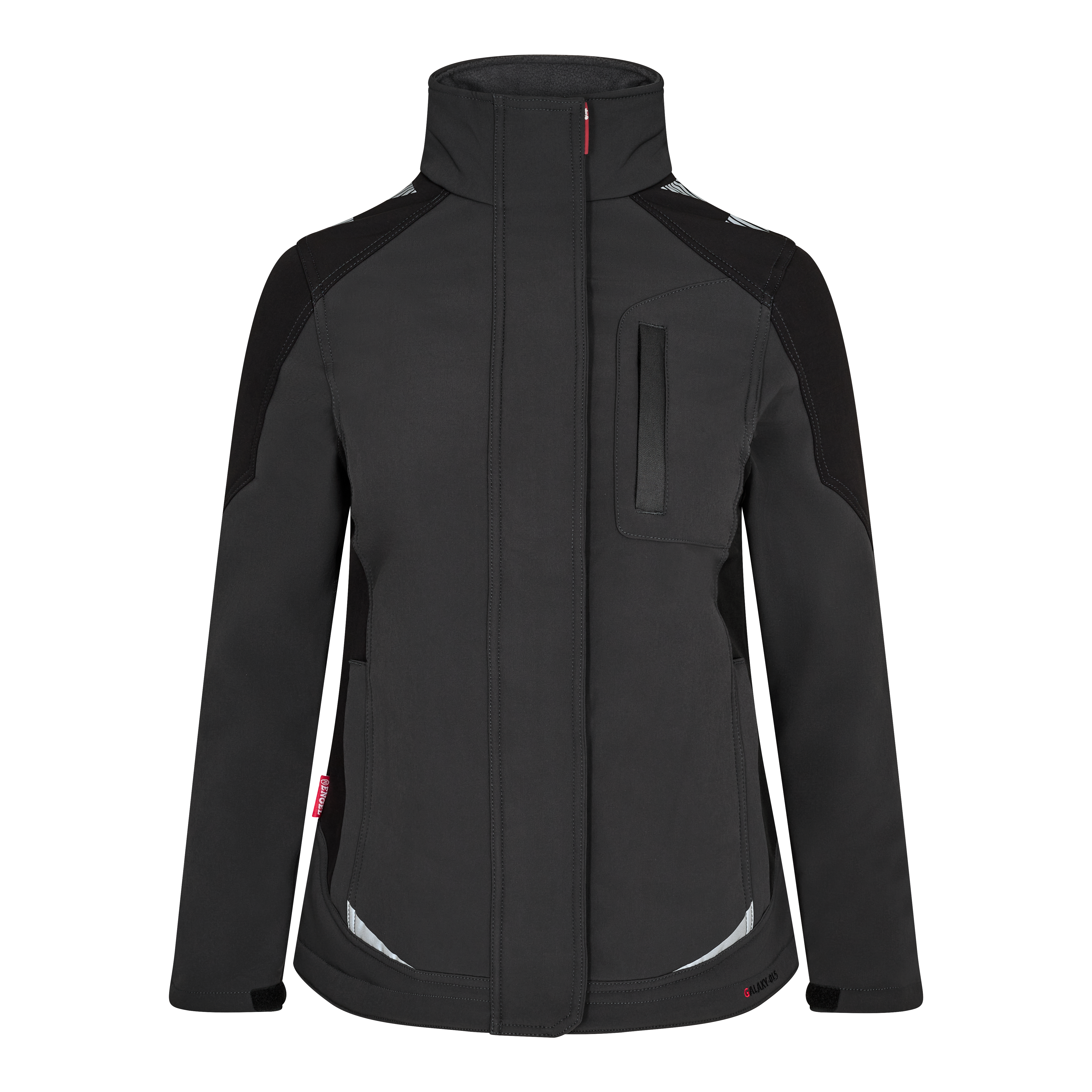 Engel Workwear Galaxy dame softshelljakke - Antrazitgrå/Sort [7920] / XS