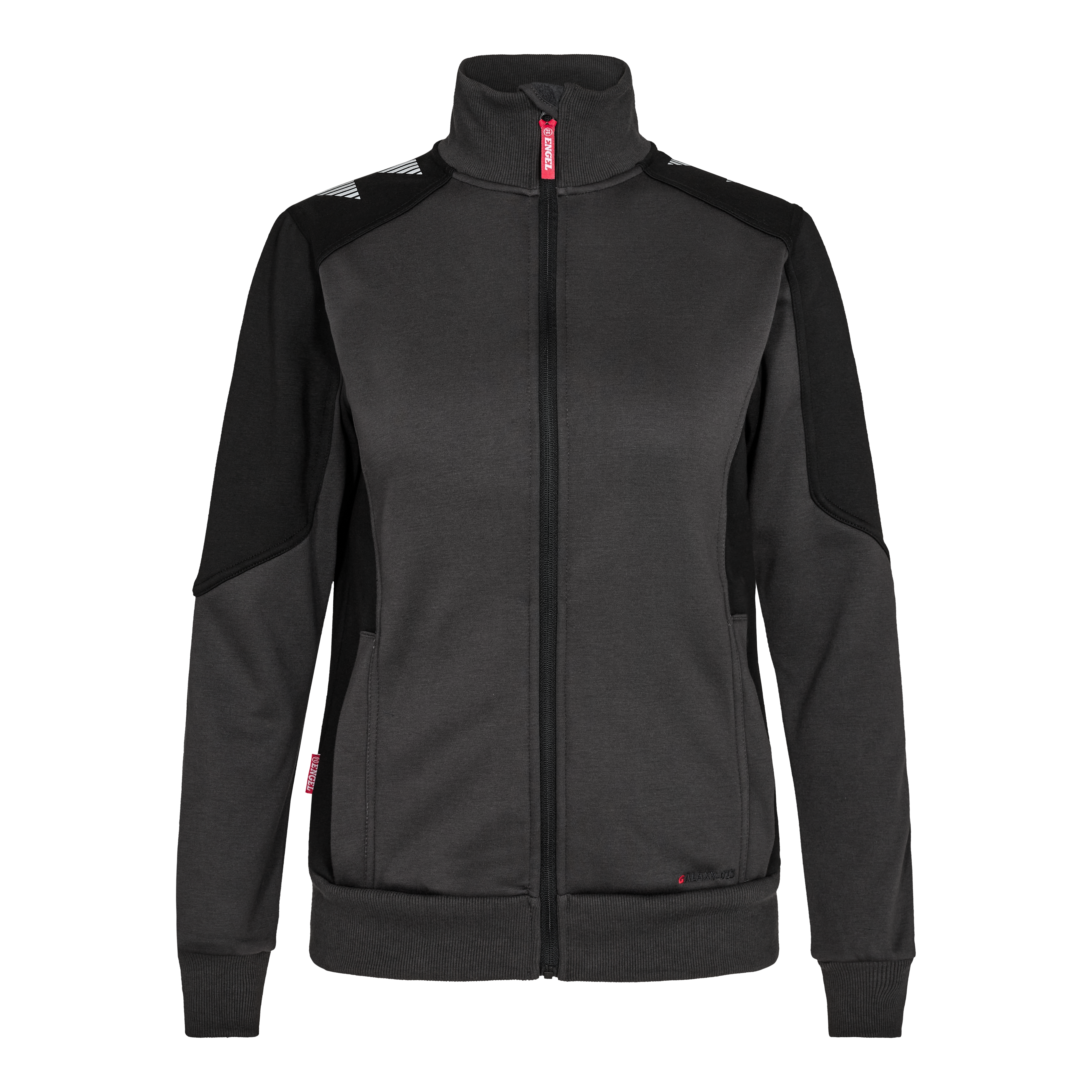 Engel Workwear Galaxy dame sweat cardigan - Antrazitgrå/Sort [7920] / XS