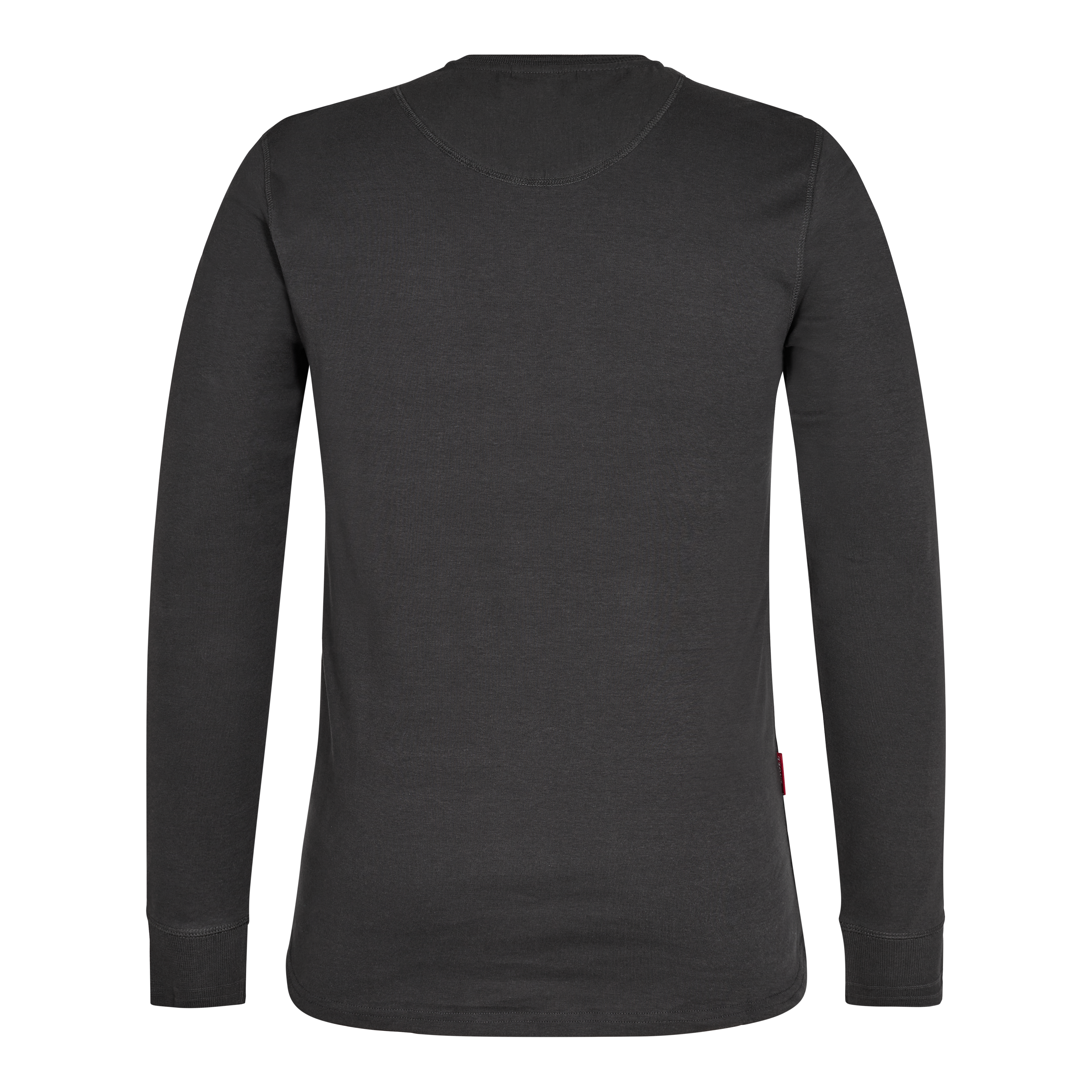 Engel Workwear Extend Grandad langærmet T-shirt - Antrazitgrå [79] / XS