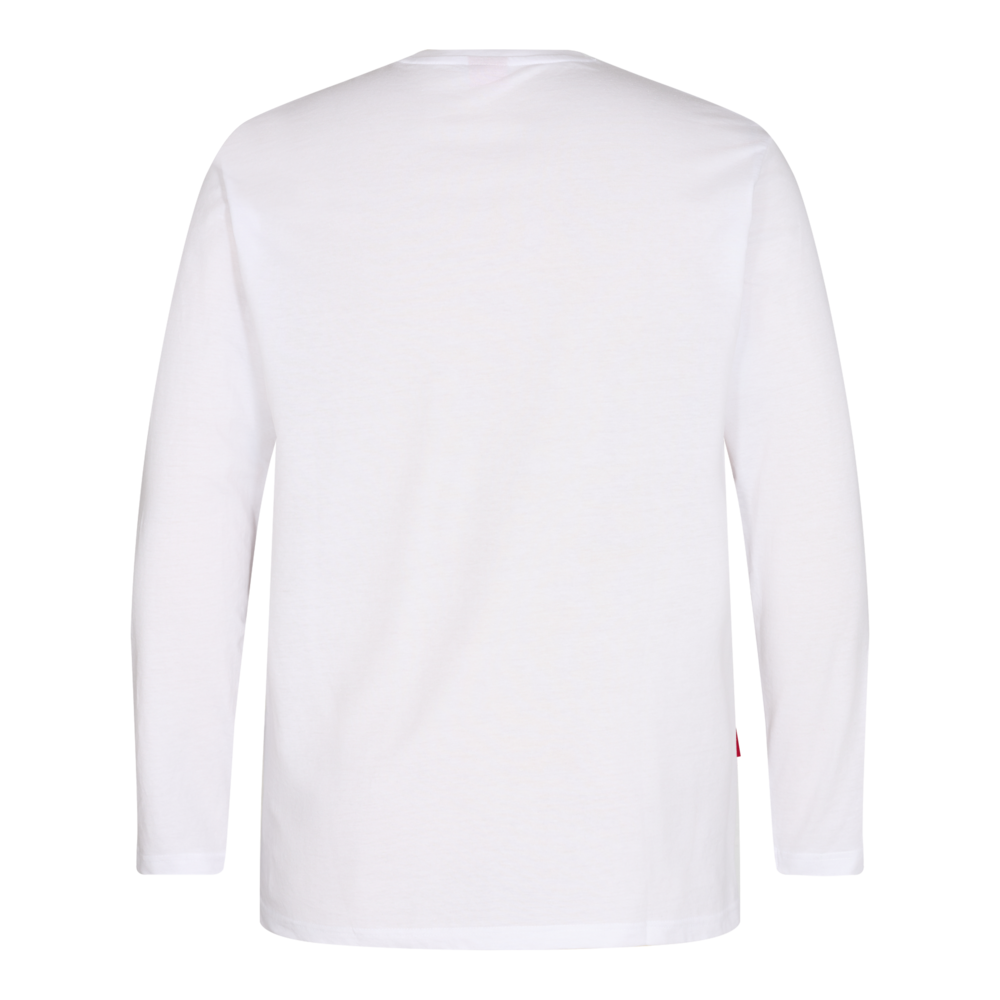 EXTEND langarm-Shirt – Weiß (Rücken)