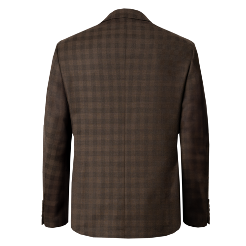 Lightweight Wool Blazer in Modern fit - Dark Brown