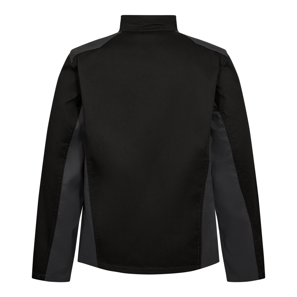 VENTURE Arbeitsjacke – Schwarz / Anthrazit Grau (Rücken)