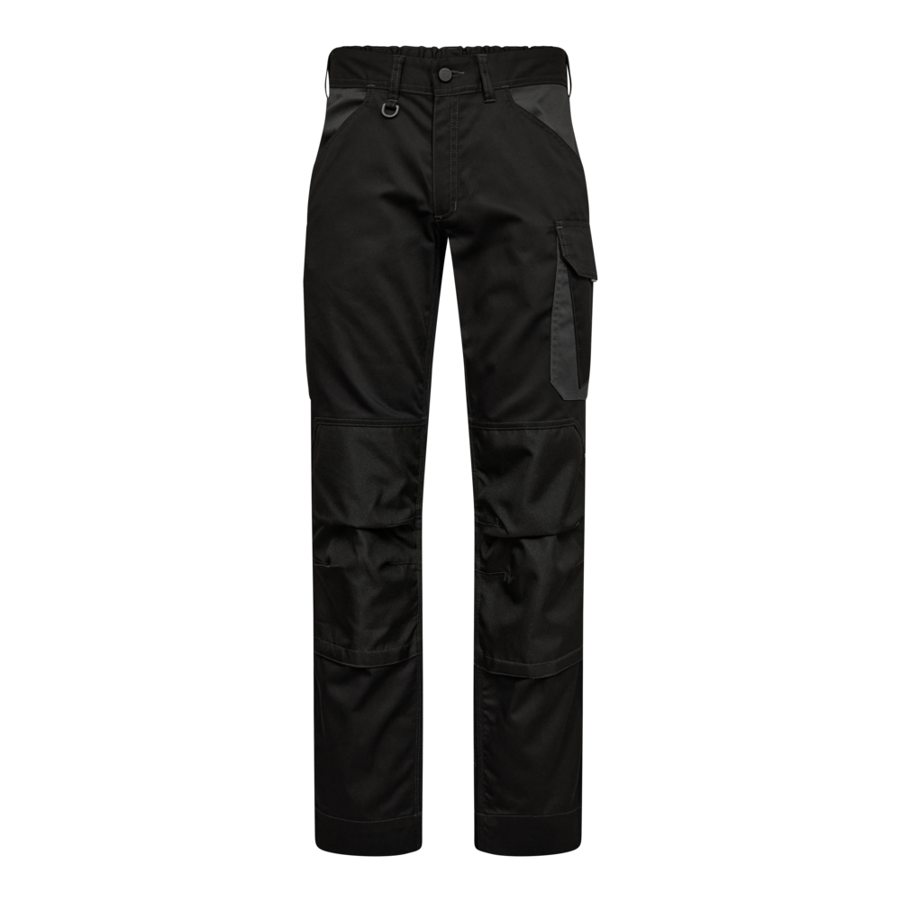 VENTURE Arbeitshosen – Schwarz / Anthrazit Grau (Front)